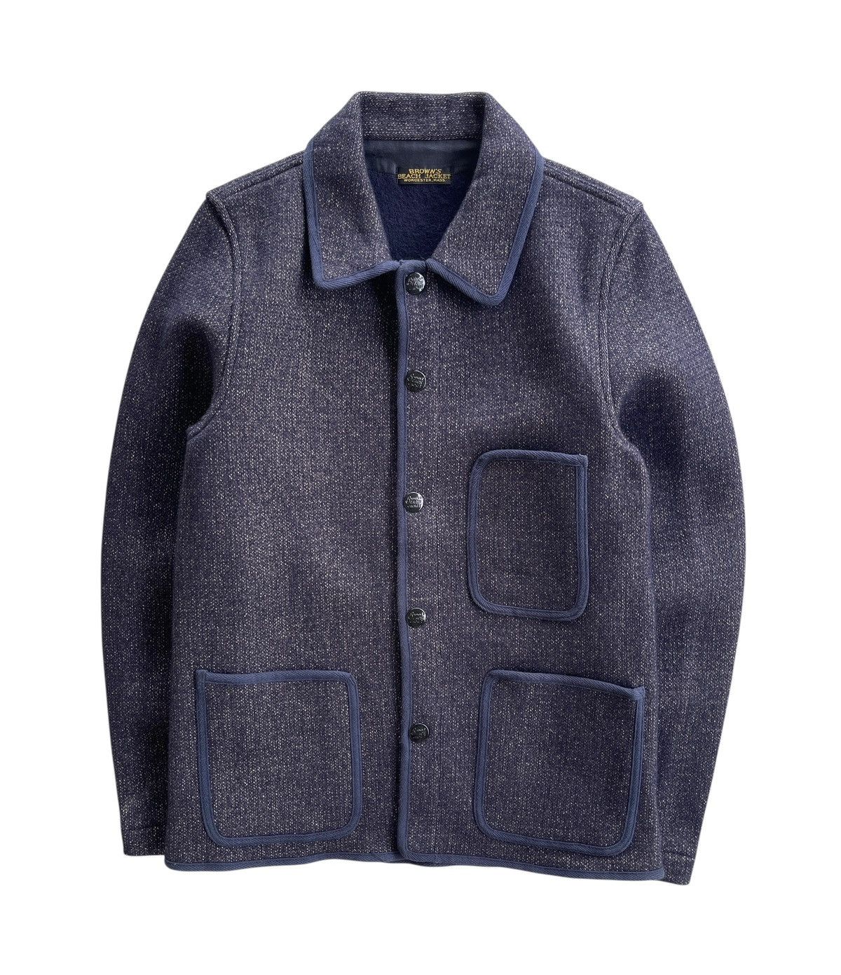 Brown's Beach Jacket 30s Browns Beach Jacket Navy 224 (Size 38) Size US S / EU 44-46 / 1 - 1 Thumbnail