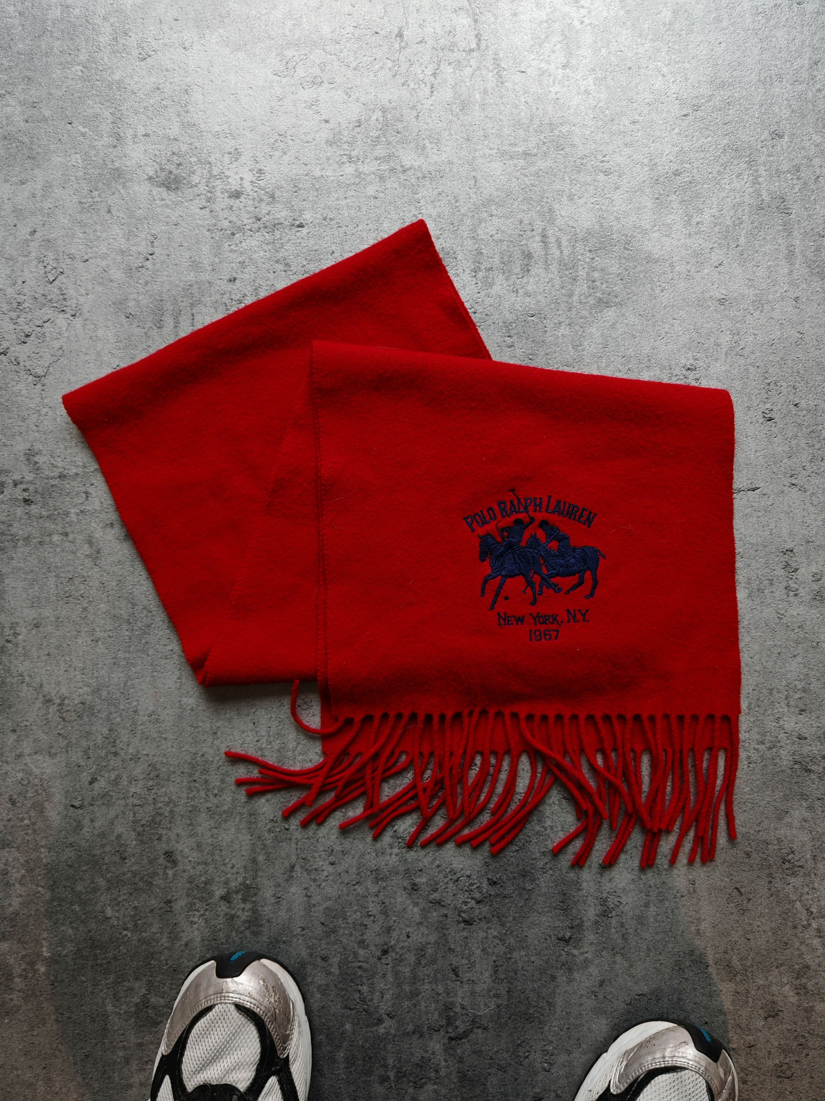 Polo Ralph Lauren Vintage Polo Ralph Lauren Scarf Size ONE SIZE - 3 Thumbnail