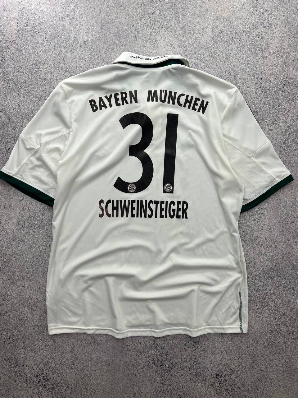 Bayern Munich 2013/14 Away Adidas Jersey #31 Schweinsteiger