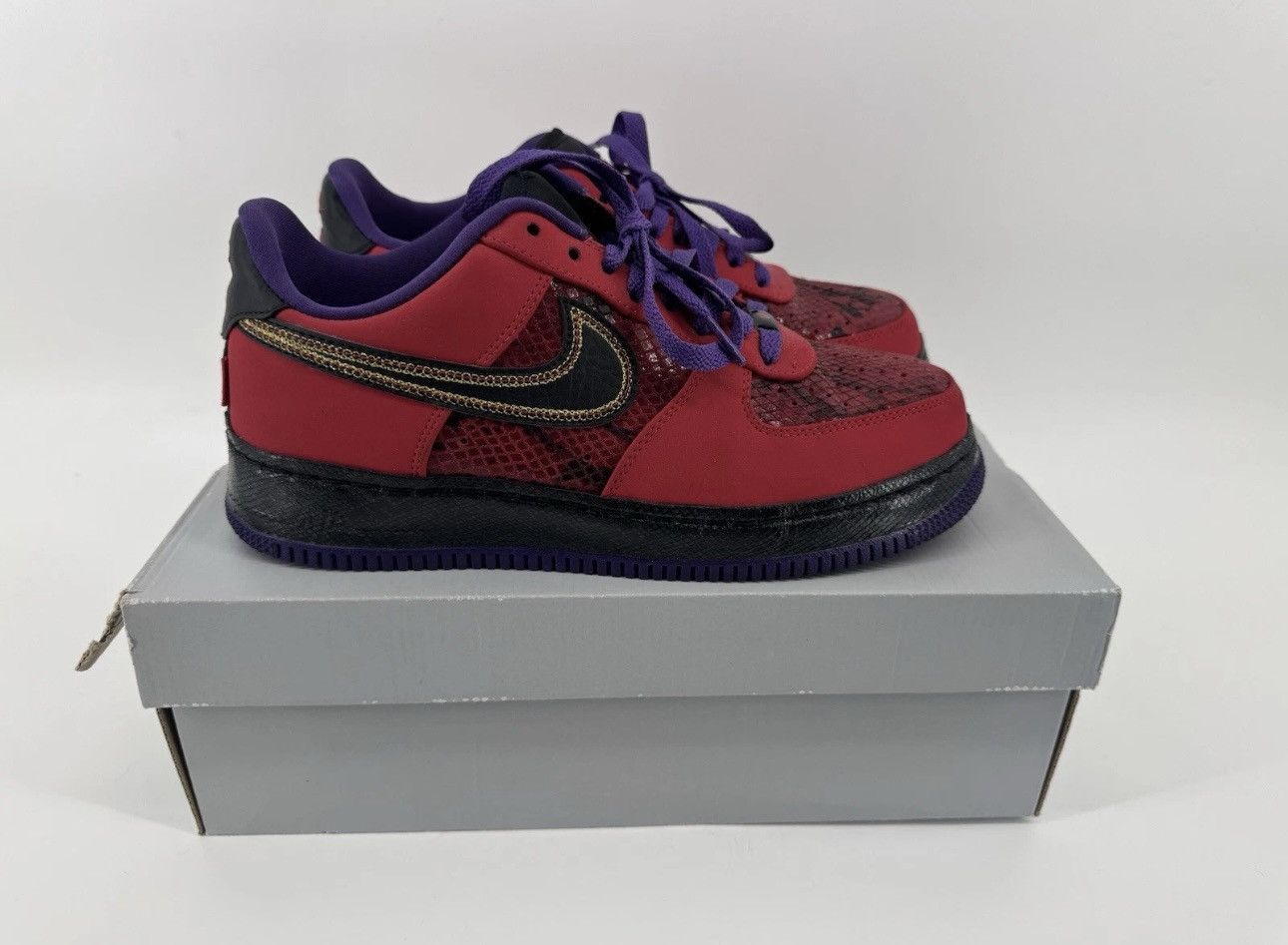 Nike Nike Air Force 1 Low Year of the Snake 2013 Size 8 Size US 8 / EU 41 - 1 Thumbnail
