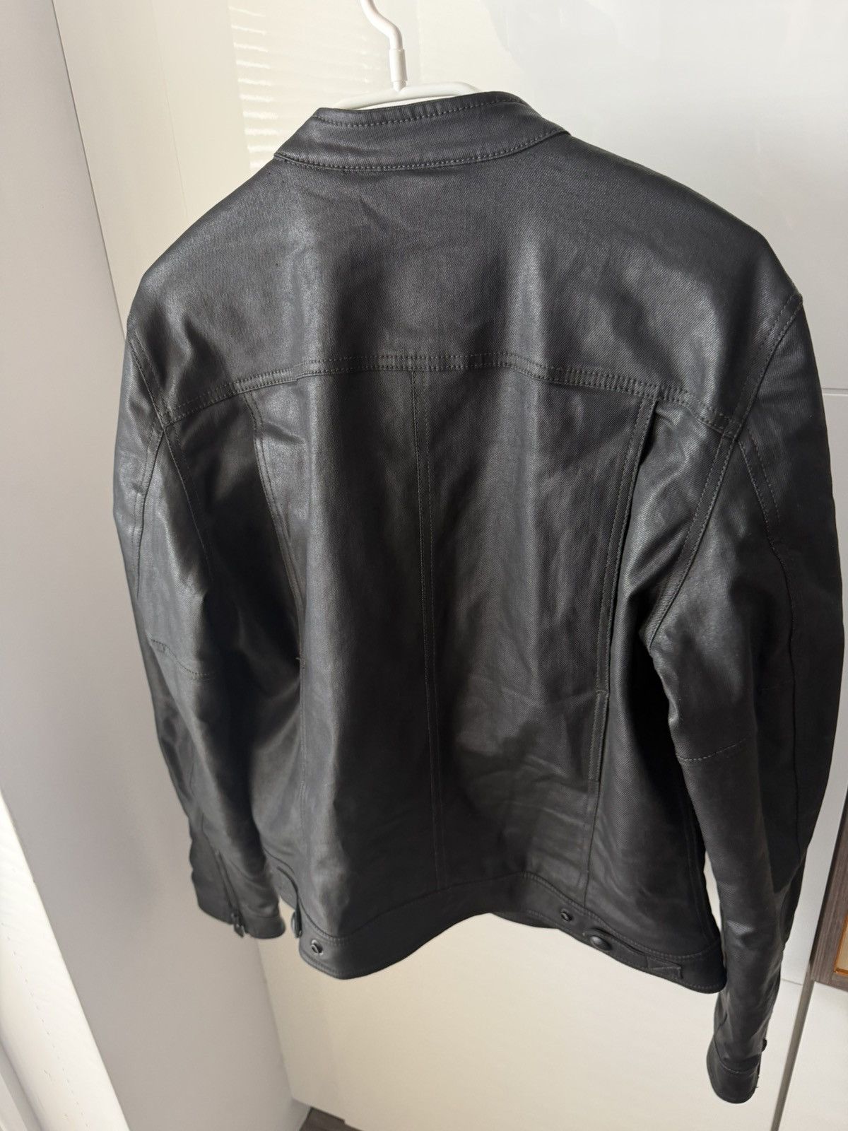Belstaff Belstaff Waxed Cotton Moto Racer Bomber Jacket Size US M / EU 48-50 / 2 - 6 Thumbnail