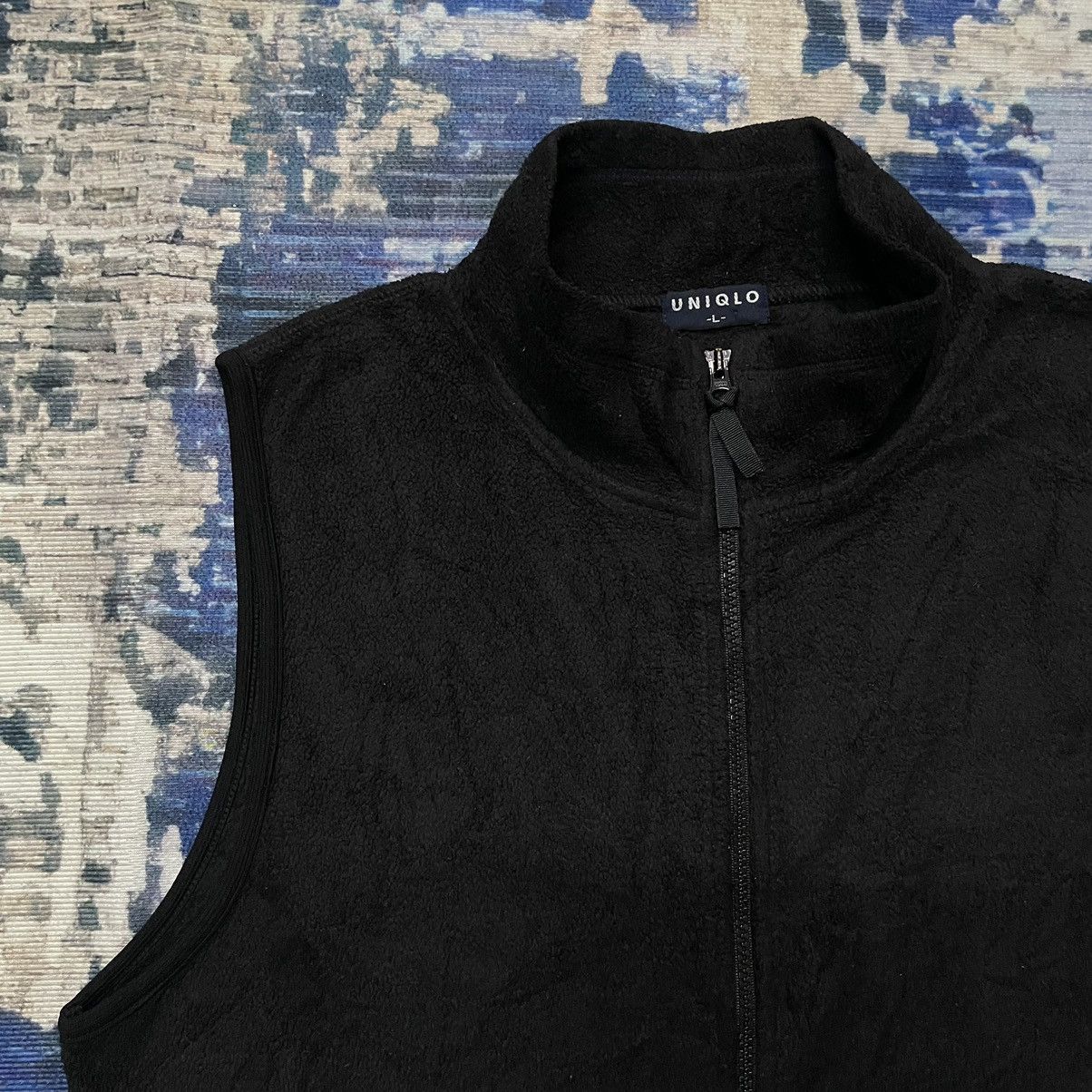 Uniqlo Vintage Uniqlo Fleece Black Vest Zipper Size US M / EU 48-50 / 2 - 4 Thumbnail
