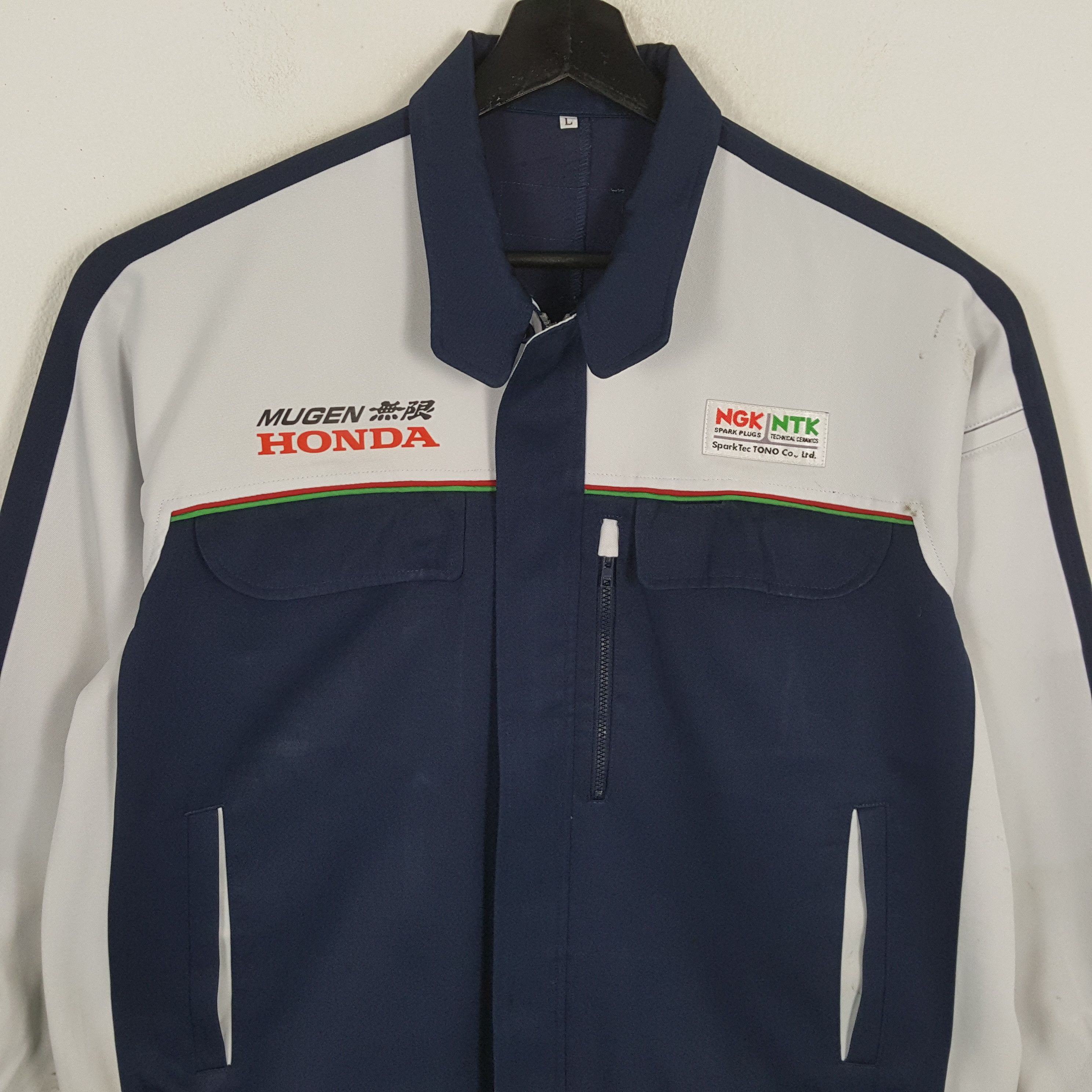 Vintage MUGEN HONDA Japanese Motorsports Custom Art Jacket Size US L / EU 52-54 / 3 - 4 Thumbnail