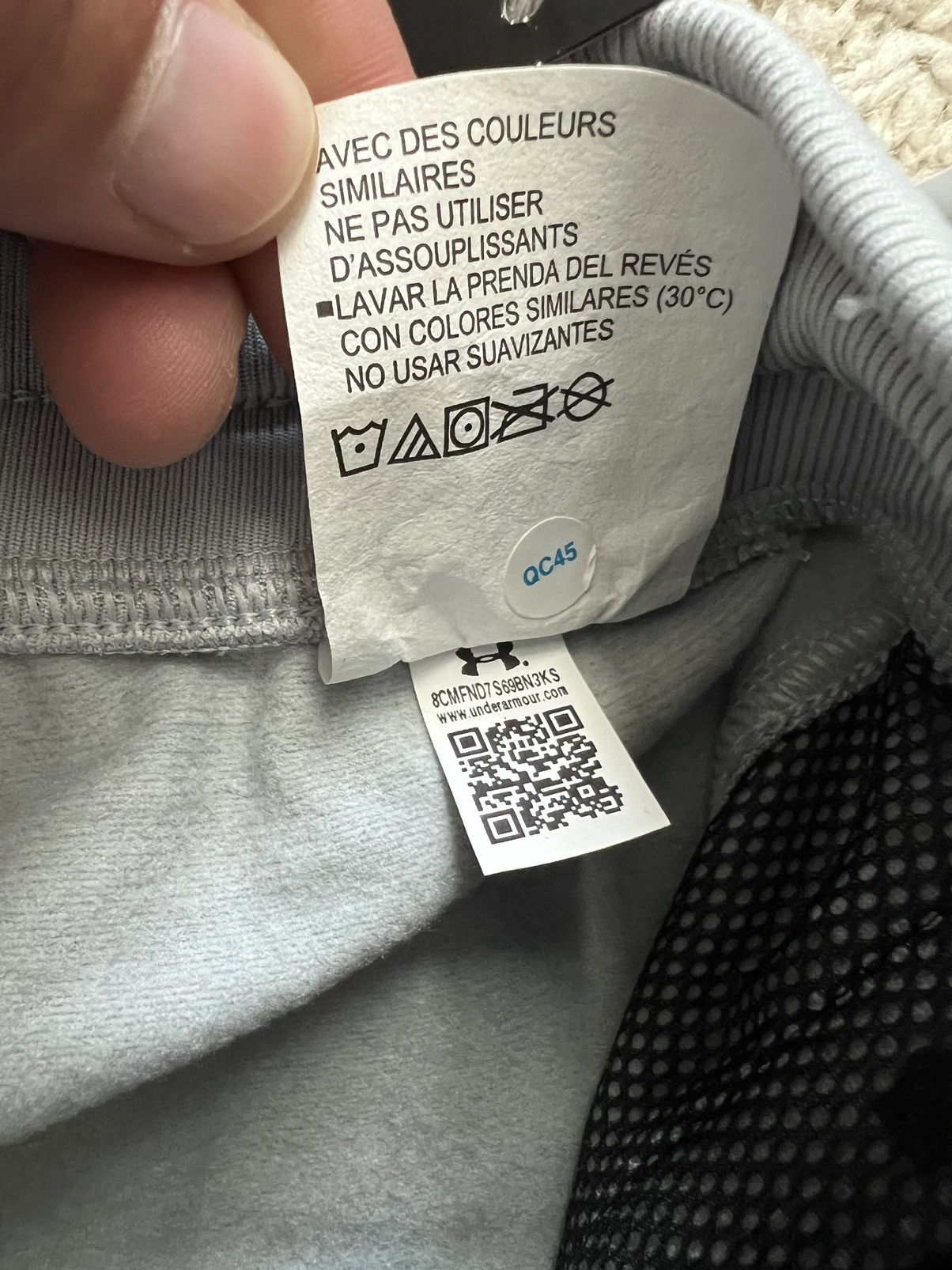 Under Armour Under Armour Light Gray Sportstyle Tricot Jogger Pants Size US 30 / EU 46 - 4 Thumbnail