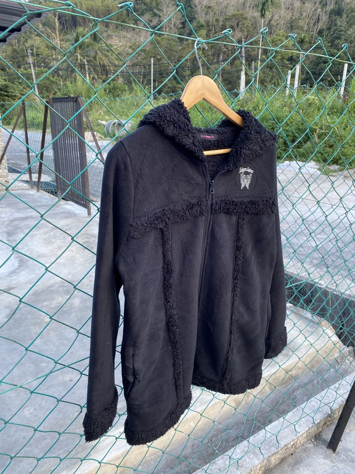 14th Addiction × Japanese Brand Vintage algonquins punk style fleece jacket Size M / US 6-8 / IT 42-44 - 5 Thumbnail