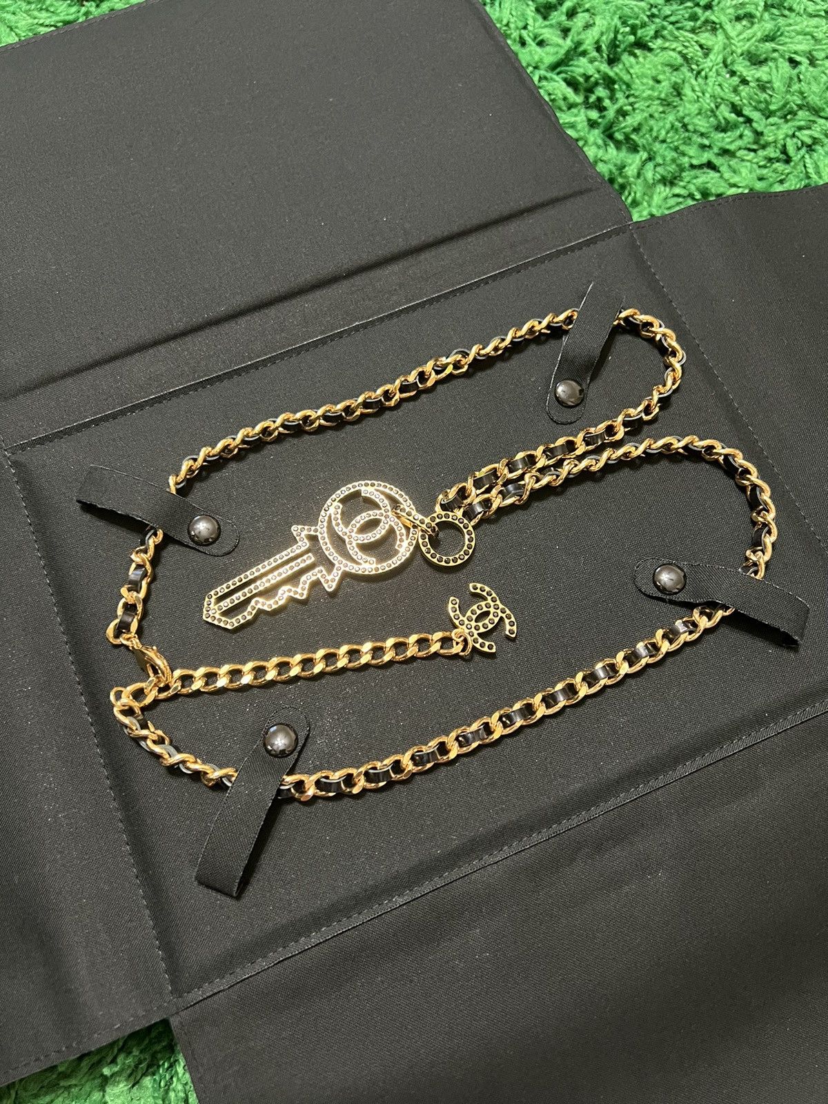 image of Chanel Necklace in Black, Women's