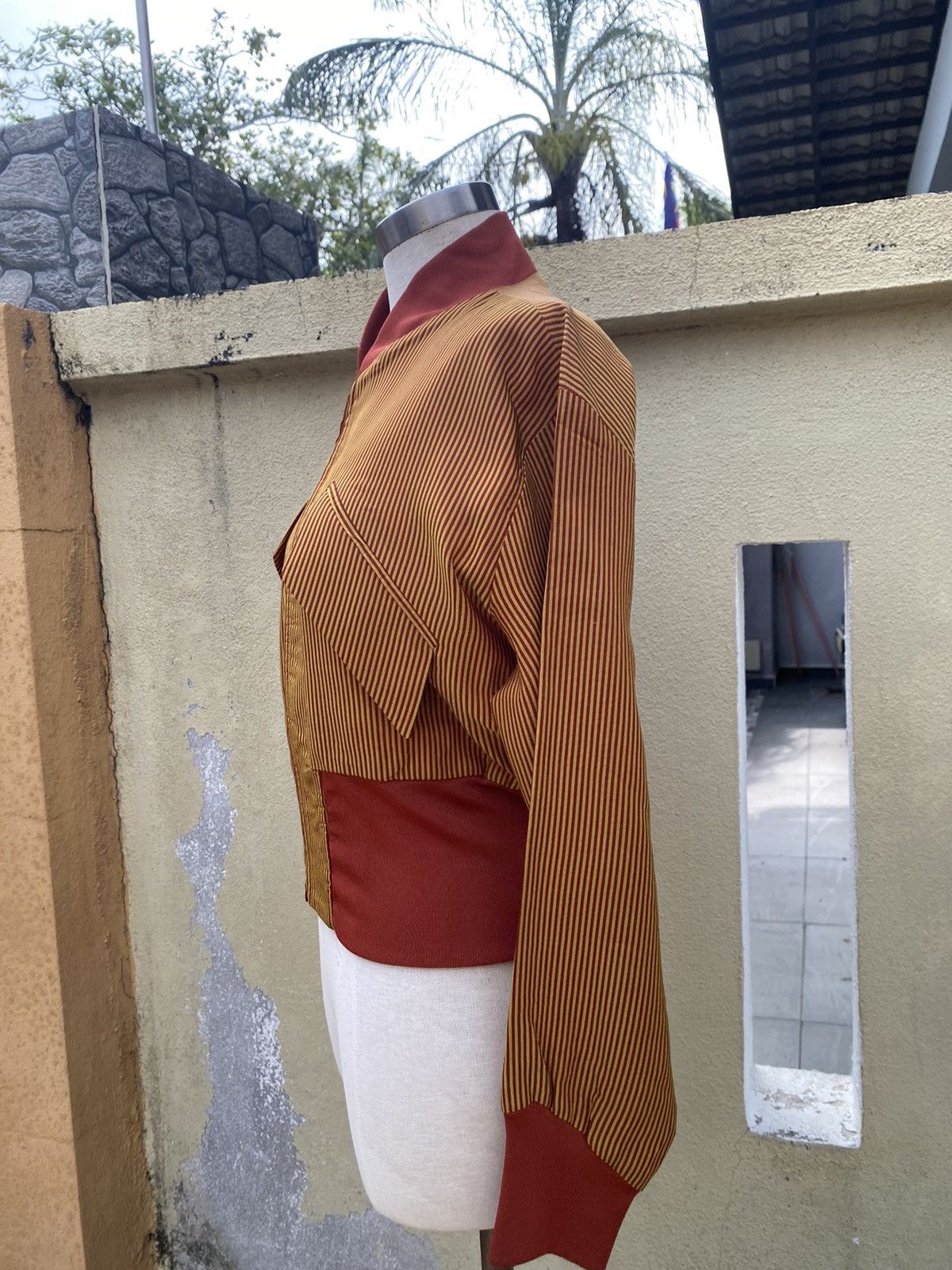 Katharine Hamnett London vintage striped jacket Size M / US 6-8 / IT 42-44 - 3 Thumbnail