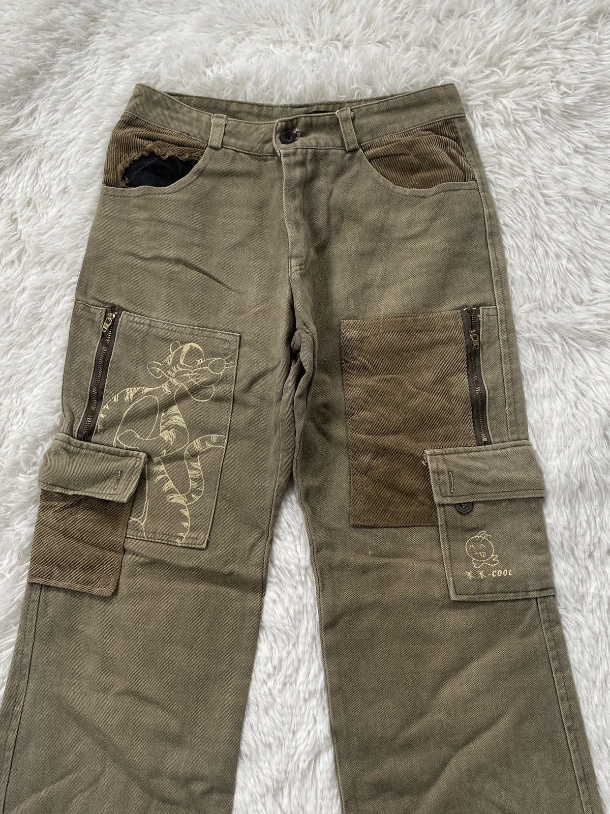 Vintage 🔥RARE🔥 Japanese Brand cool Cargo pant bootcut Size 27" / US 4 / IT 40 - 5 Thumbnail