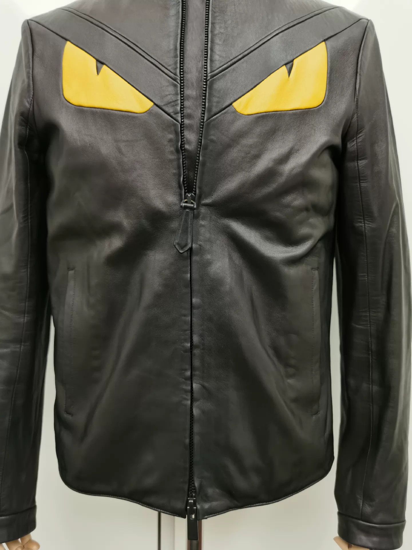 Fendi FENDI Classic Monster Leather Jacket 46 Size US S / EU 44-46 / 1 - 2 Thumbnail