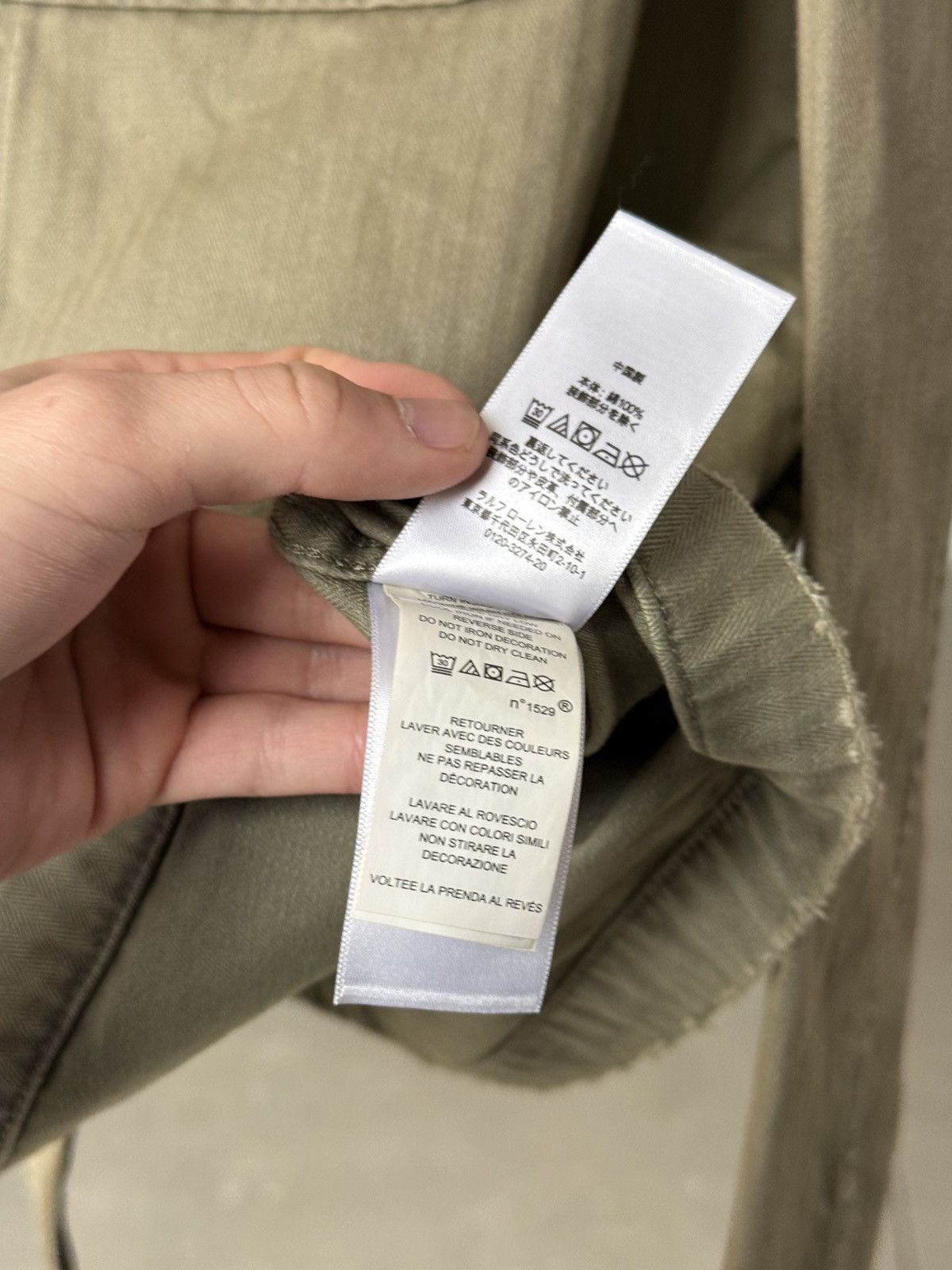 Polo Ralph Lauren RARE Polo Ralph Lauren Military Overshirt Jacket Size US XL / EU 56 / 4 - 15 Thumbnail