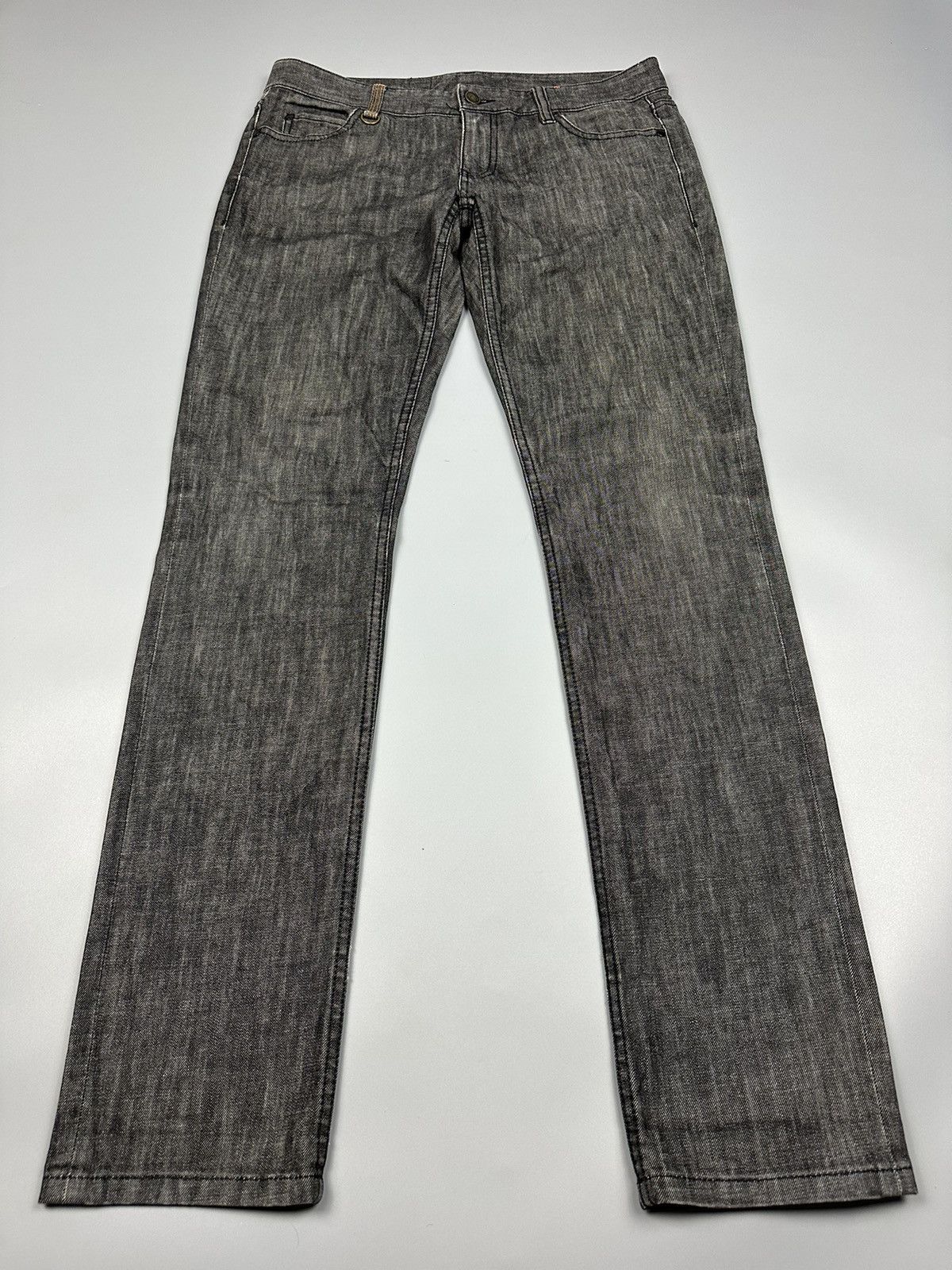 Designer × Yohji Yamamoto Y-3 007 Yohji Yamamoto Black Denim Size US 32 / EU 48 - 3 Thumbnail