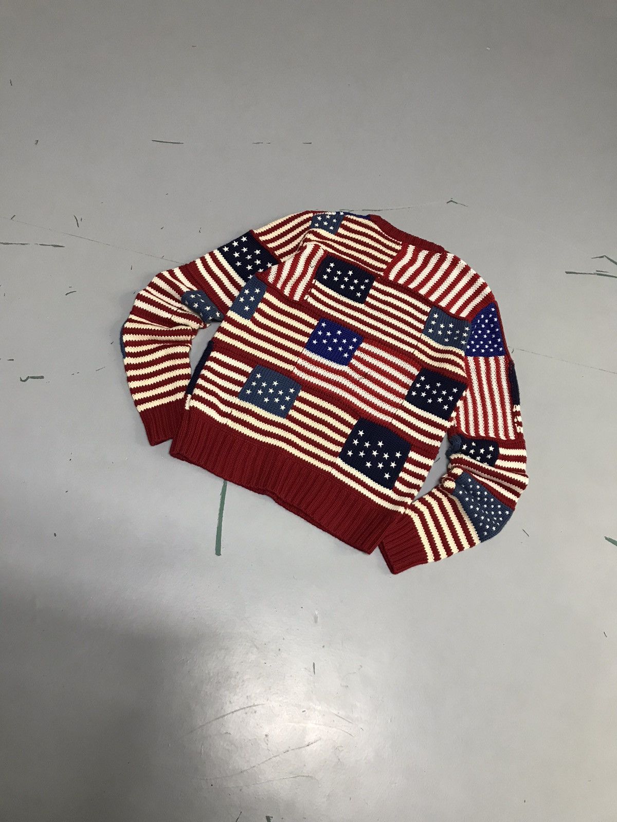 Polo Ralph Lauren Vintage polo Ralph Lauren flag sweater Size US XXS / EU 40 - 8 Thumbnail