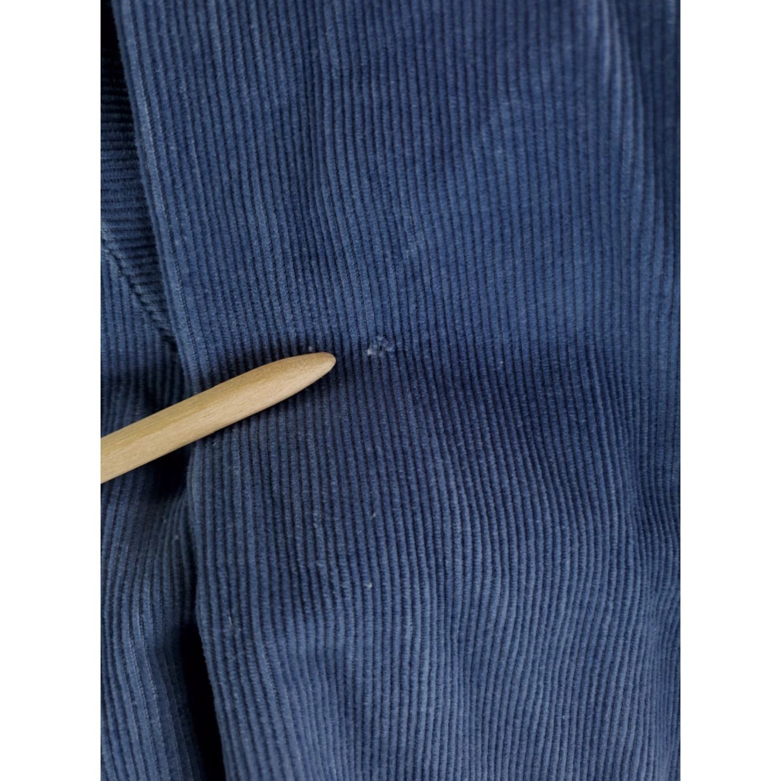 Sears VINTAGE Sears Sportswear Corduroy Button-Up Shirt Long Sleeve Blue Womens L Size L / US 10 / IT 46 - 2 Thumbnail