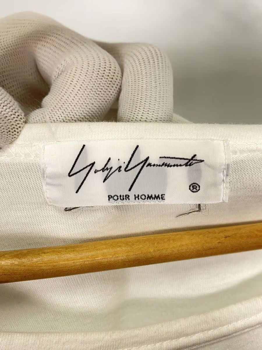 Yohji Yamamoto Pour Homme Boxy Long Sleeve Tee Size US L / EU 52-54 / 3 - 3 Thumbnail