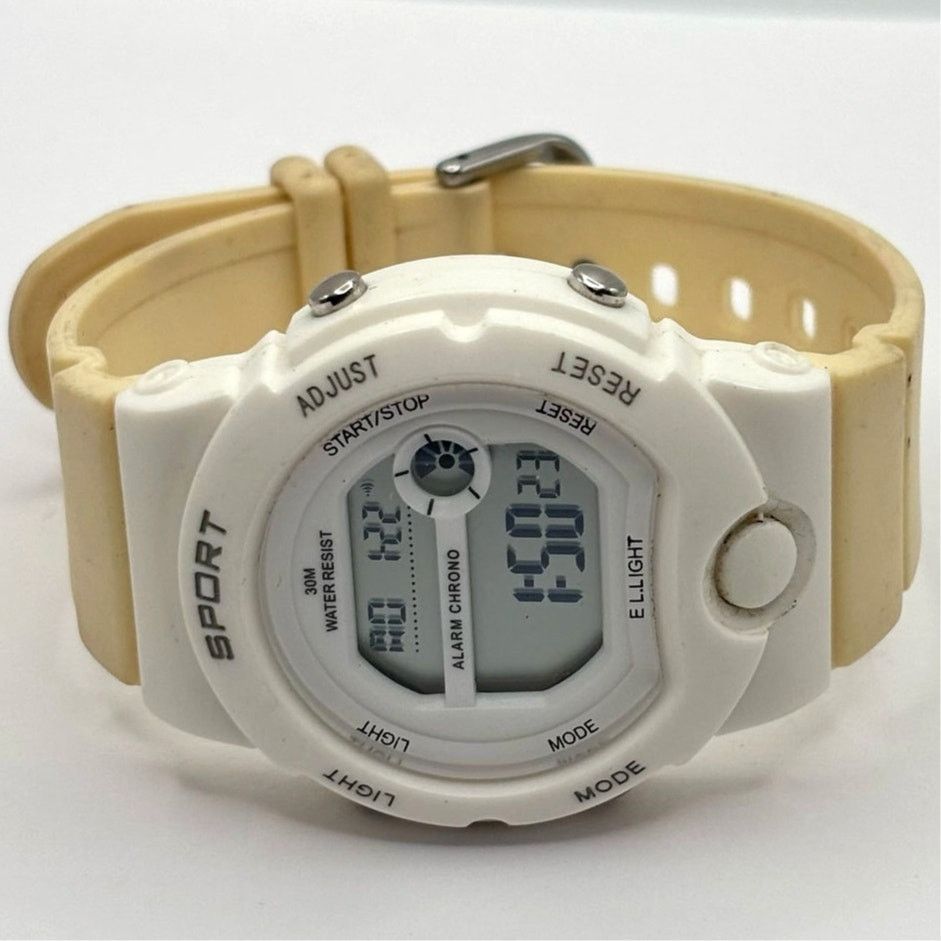Other White Digital Sport Watch Size ONE SIZE - 3 Thumbnail