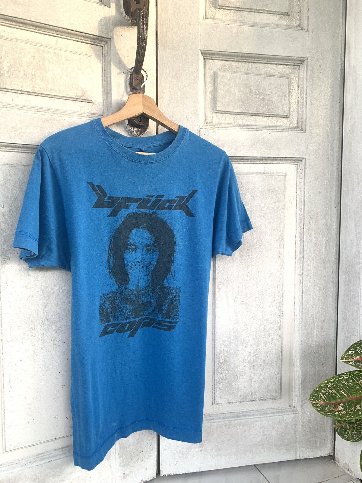 Band Tees Bjork Tee “Bfuck Cops” Size US M / EU 48-50 / 2 - 1 Thumbnail