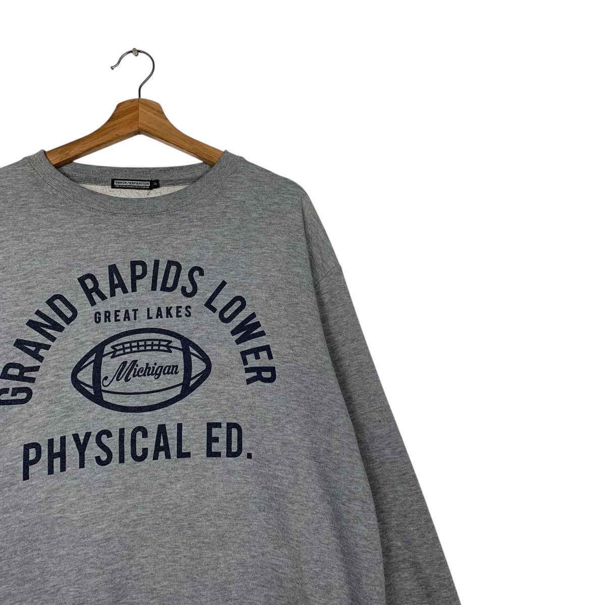 Japanese Brand Great Lakes Michigan Crewneck Sweatshirt Size US L / EU 52-54 / 3 - 5 Thumbnail