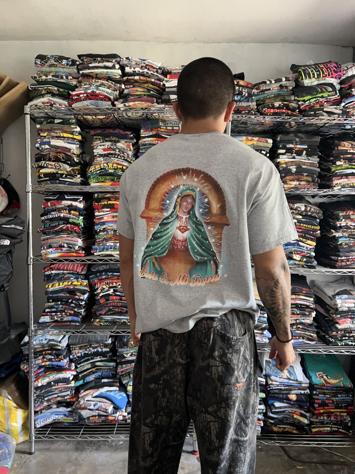 Other 2000s Virgin Mary Virgen de Guadalupe Religion Jesus Pocket Size US XL / EU 56 / 4 - 4 Thumbnail