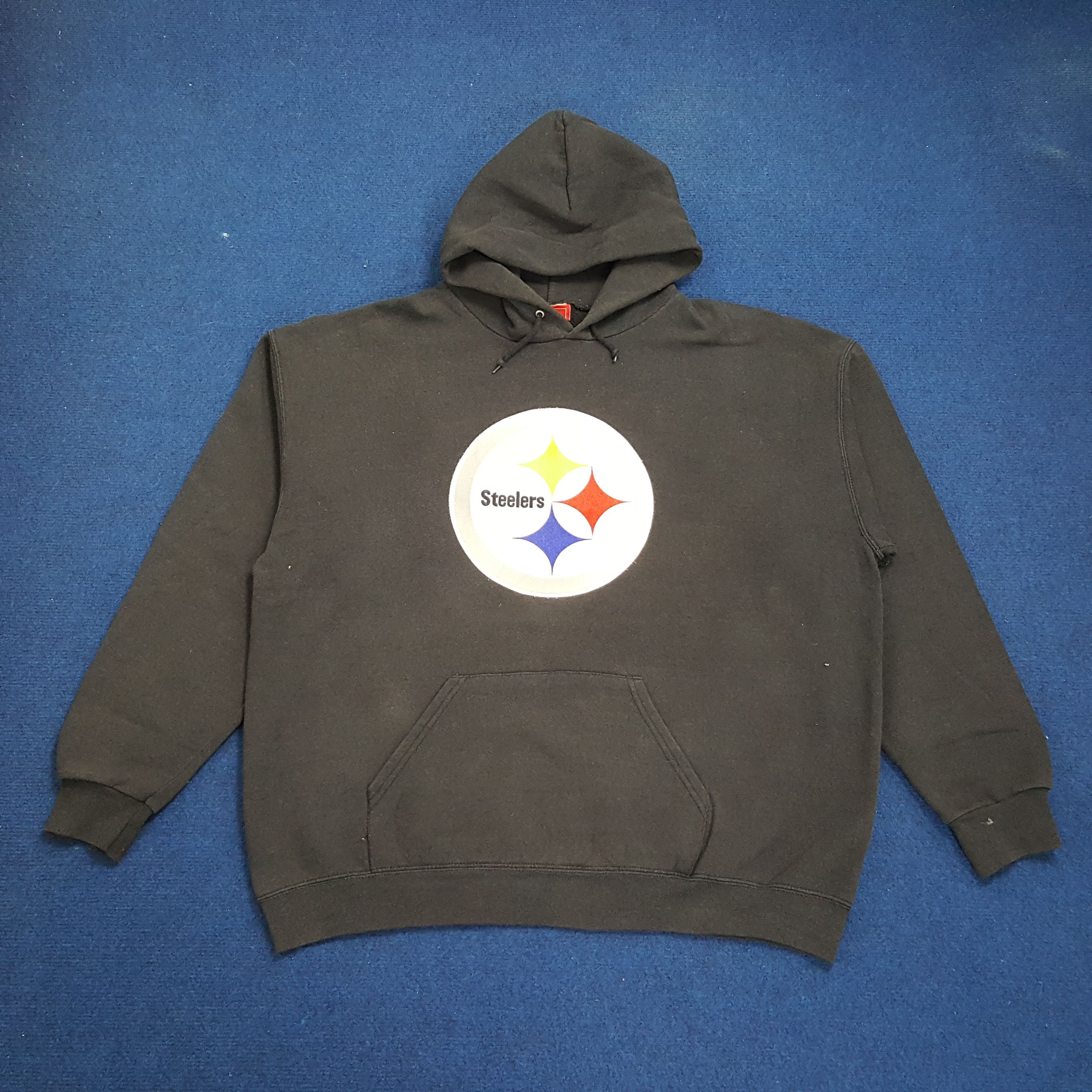NFL × Vintage Vintage NFL Pittsburgh Steelers Football Team Hoodies Size US XL / EU 56 / 4 - 1 Thumbnail