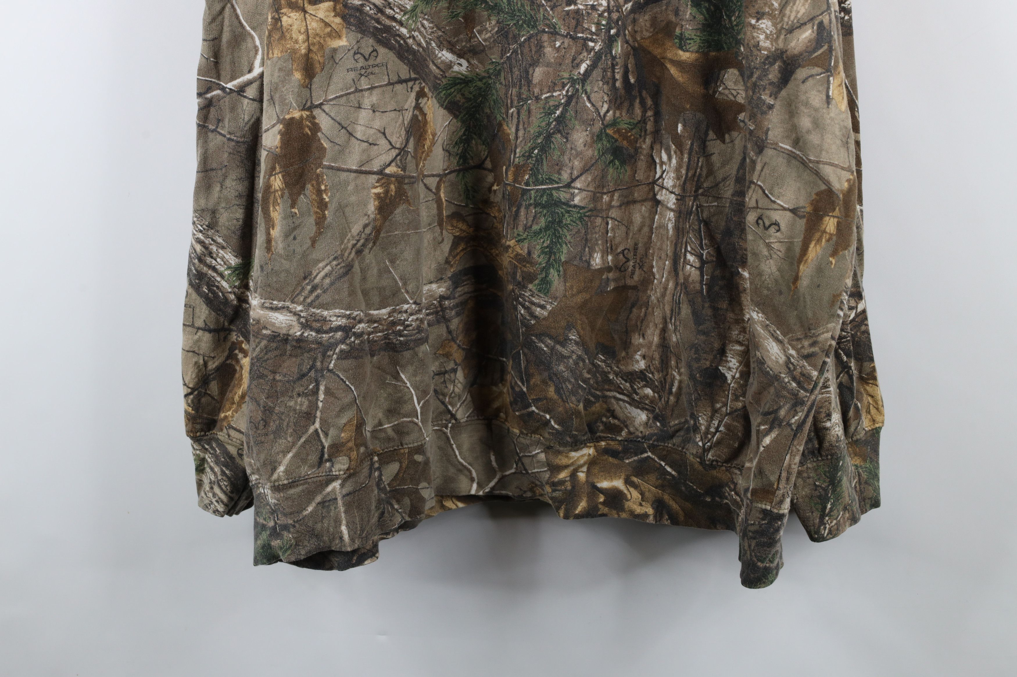 Vintage Vintage Y2K Streetwear Realtree Camouflage Hoodie Sweatshirt Size US XXL / EU 58 / 5 - 13 Thumbnail