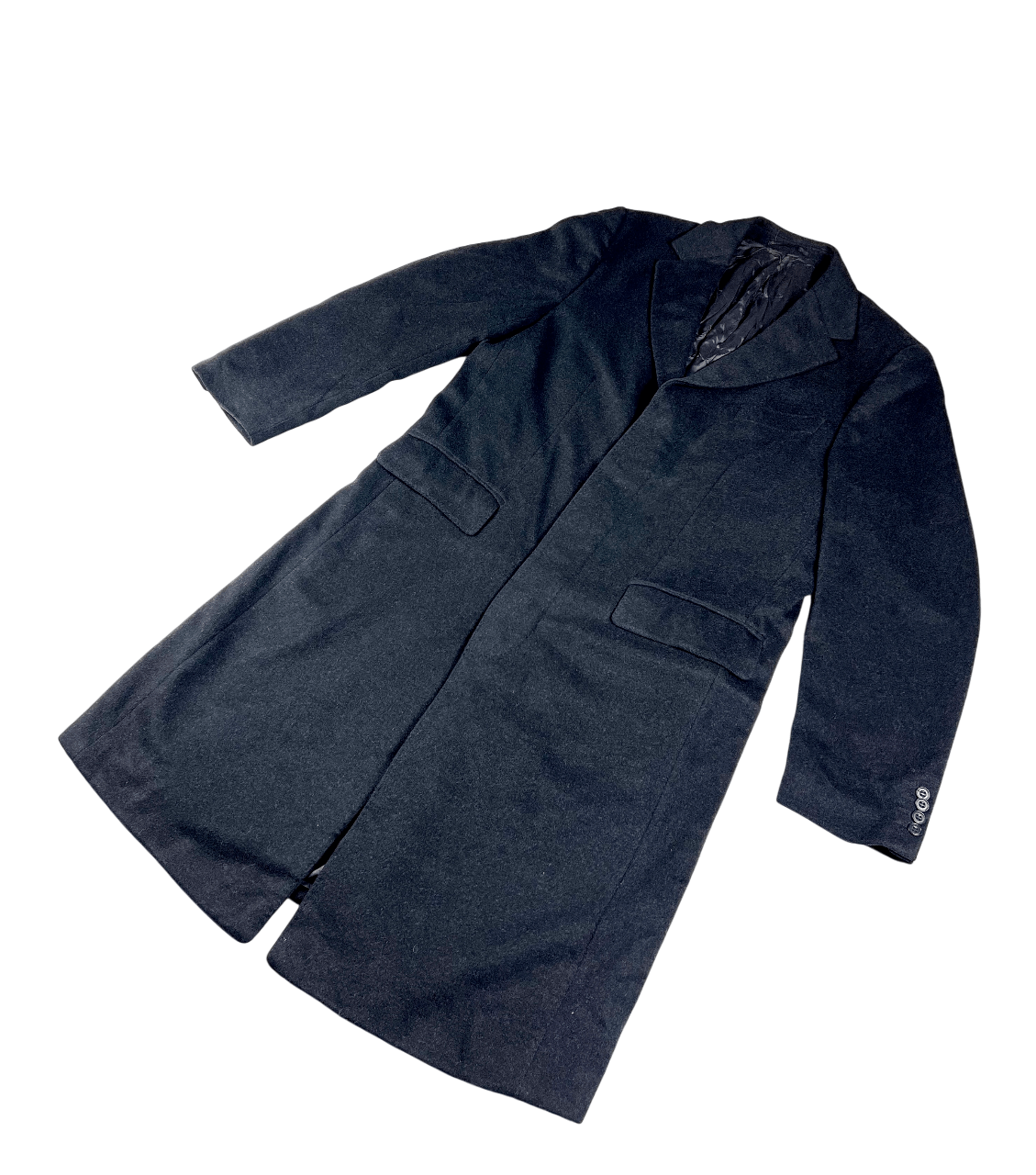 Hackett Hackett London Wool Coat 50 40L Size US L / EU 52-54 / 3 - 3 Thumbnail