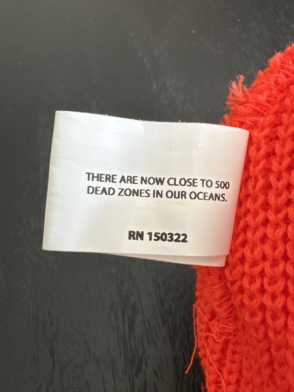 Noah Noah Core Logo Beanie — Orange (OS) Size ONE SIZE - 4 Thumbnail
