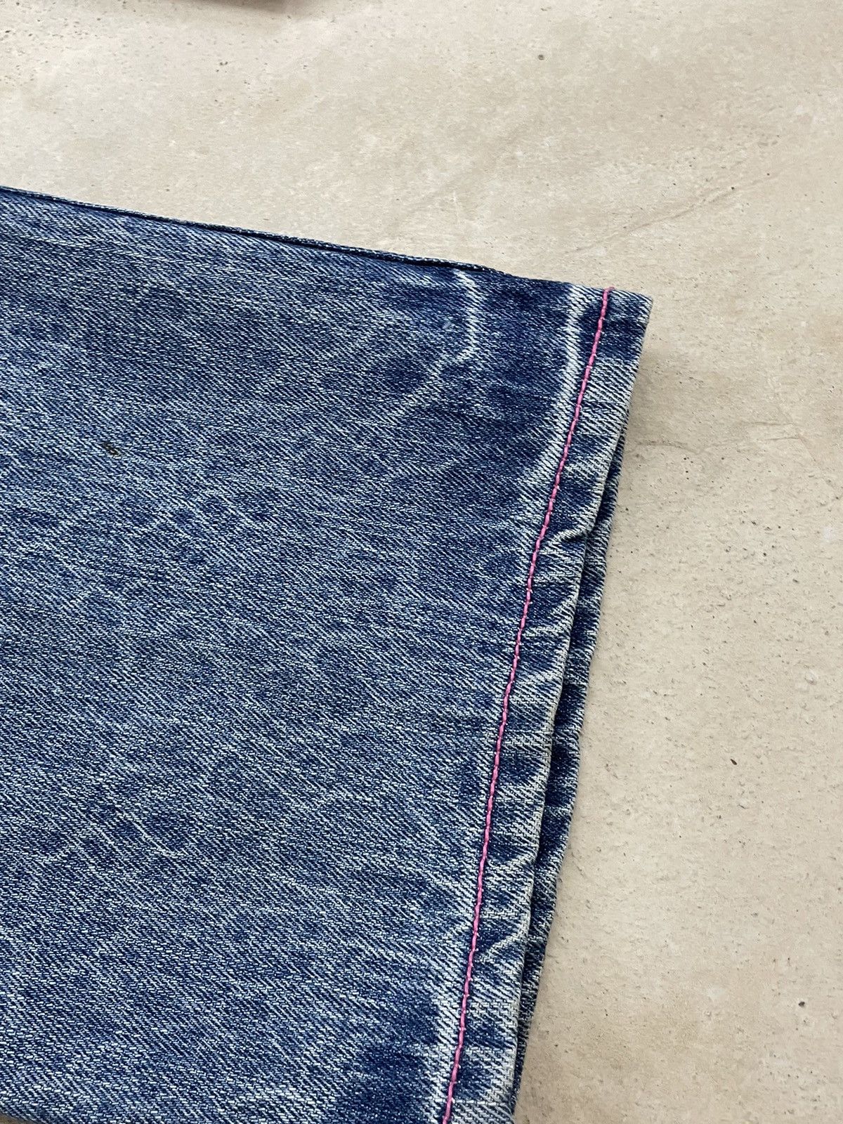 Hysteric Glamour Tralala Clone Devgru Y2k Surf Style Distressed Denim Pants Size US 29 - 15 Thumbnail