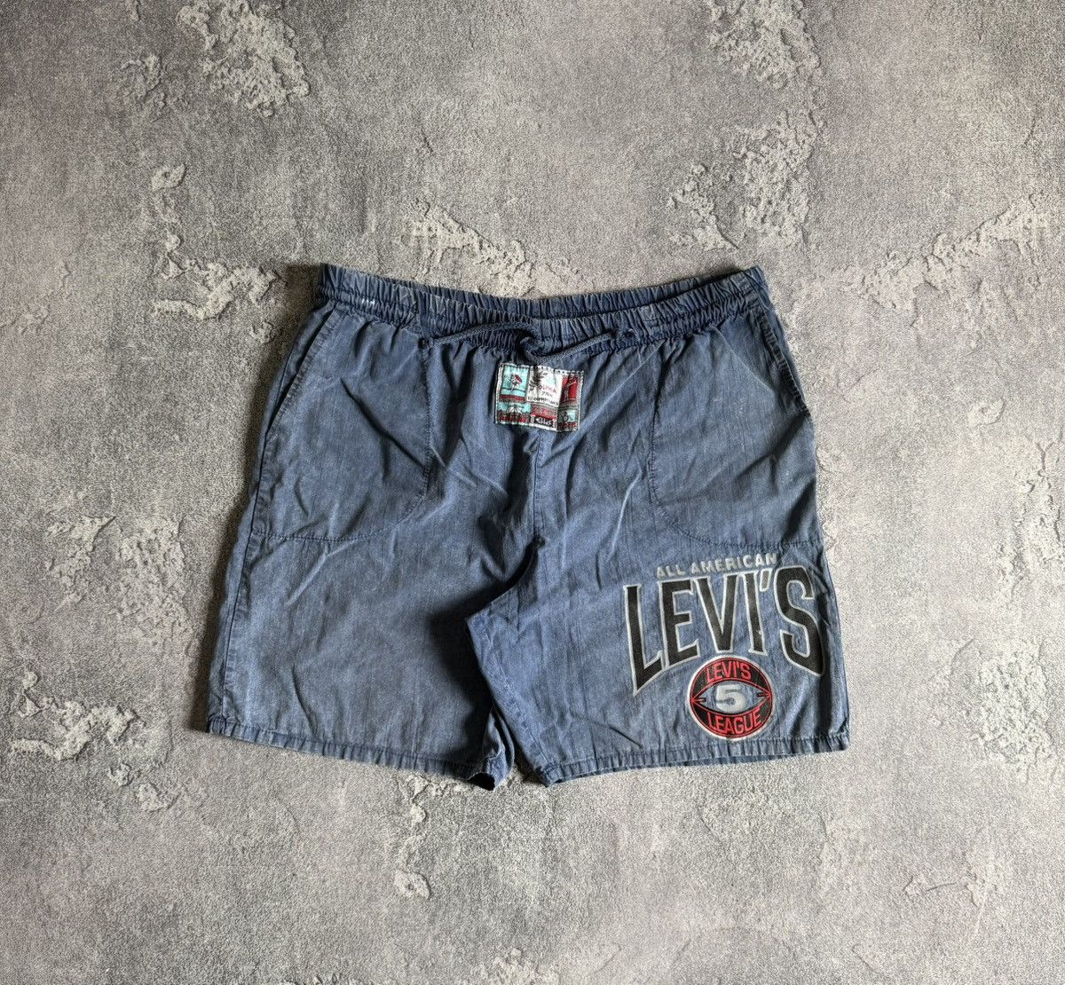 Levi's × Levi's Vintage Clothing × Vintage Levi’s Olympia 776 BC Olympic Games one size shorts vintage Size US 36 / EU 52 - 3 Thumbnail