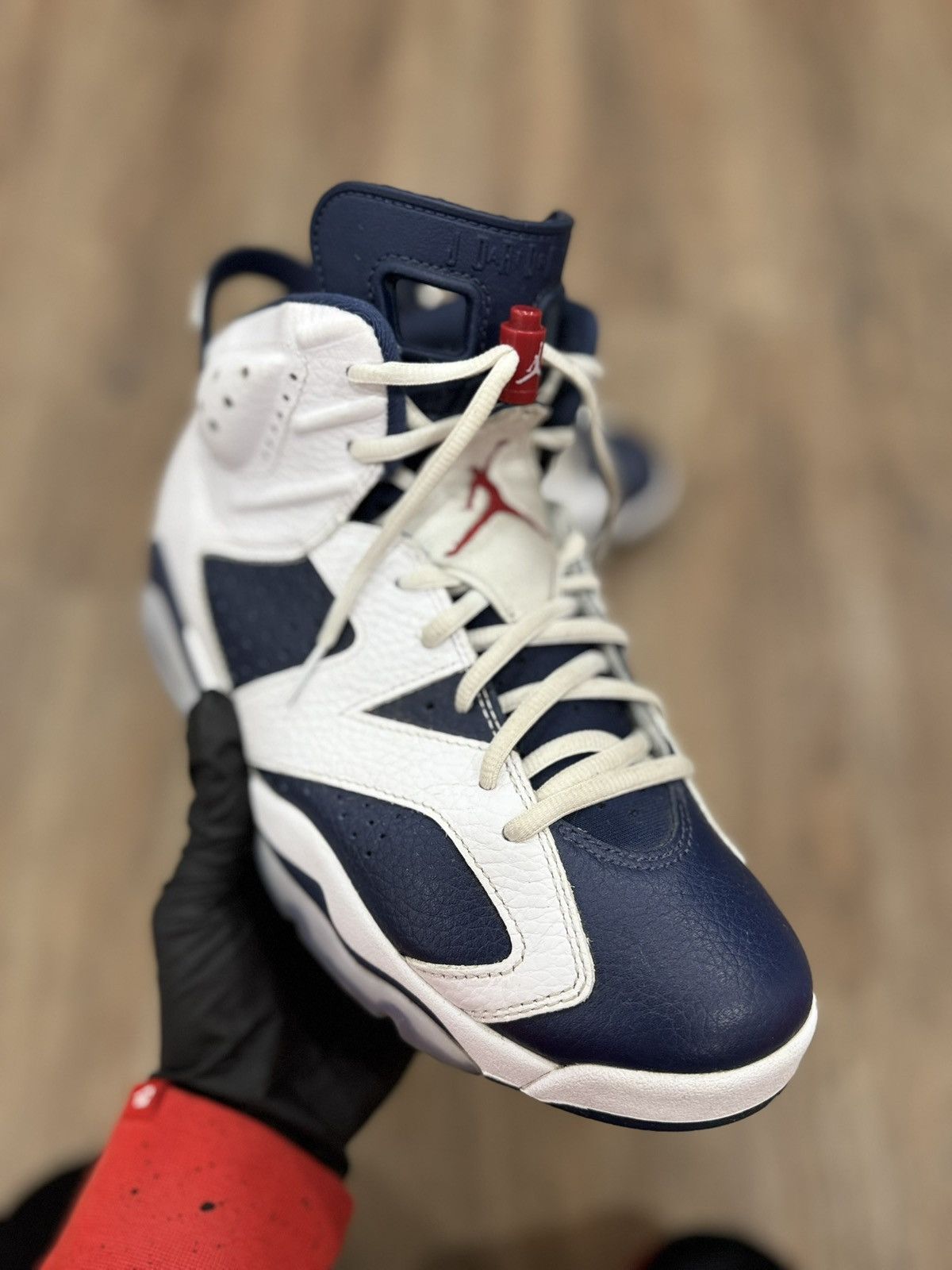 Jordan Brand Air Jordan 6 Retro Olympic (2024) Size US 9.5 / EU 42-43 - 2 Thumbnail