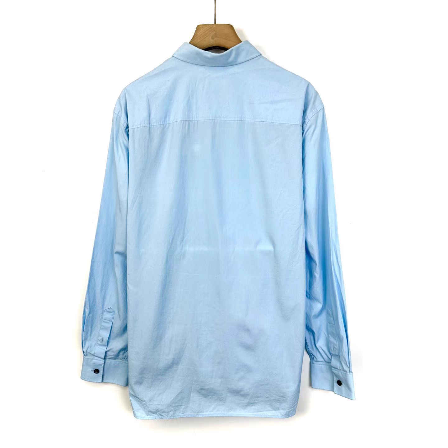 Burberry Burberry Equestrian Knight Logo Long Sleeve Shirt K12 Size US XL / EU 56 / 4 - 2 Thumbnail