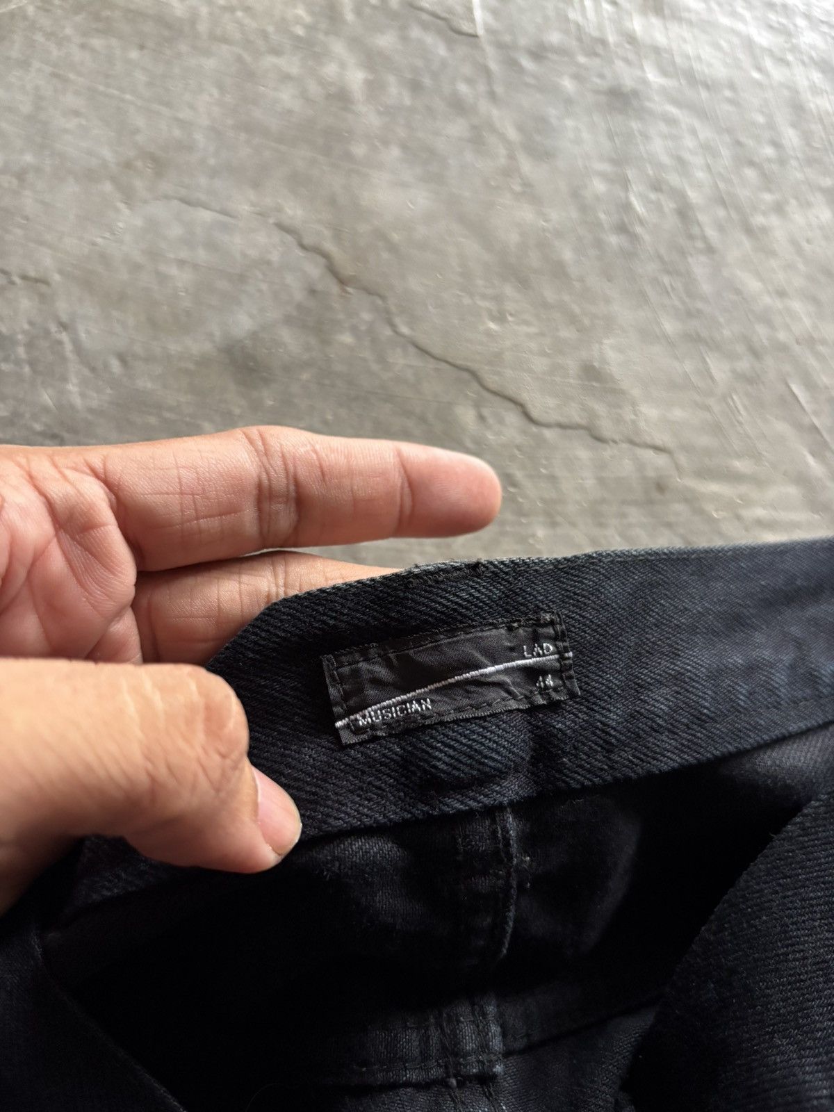 Lad Musician LAD MUSICIAN japanese designer yuichi kuroda twist leg style Size US 31 - 5 Thumbnail