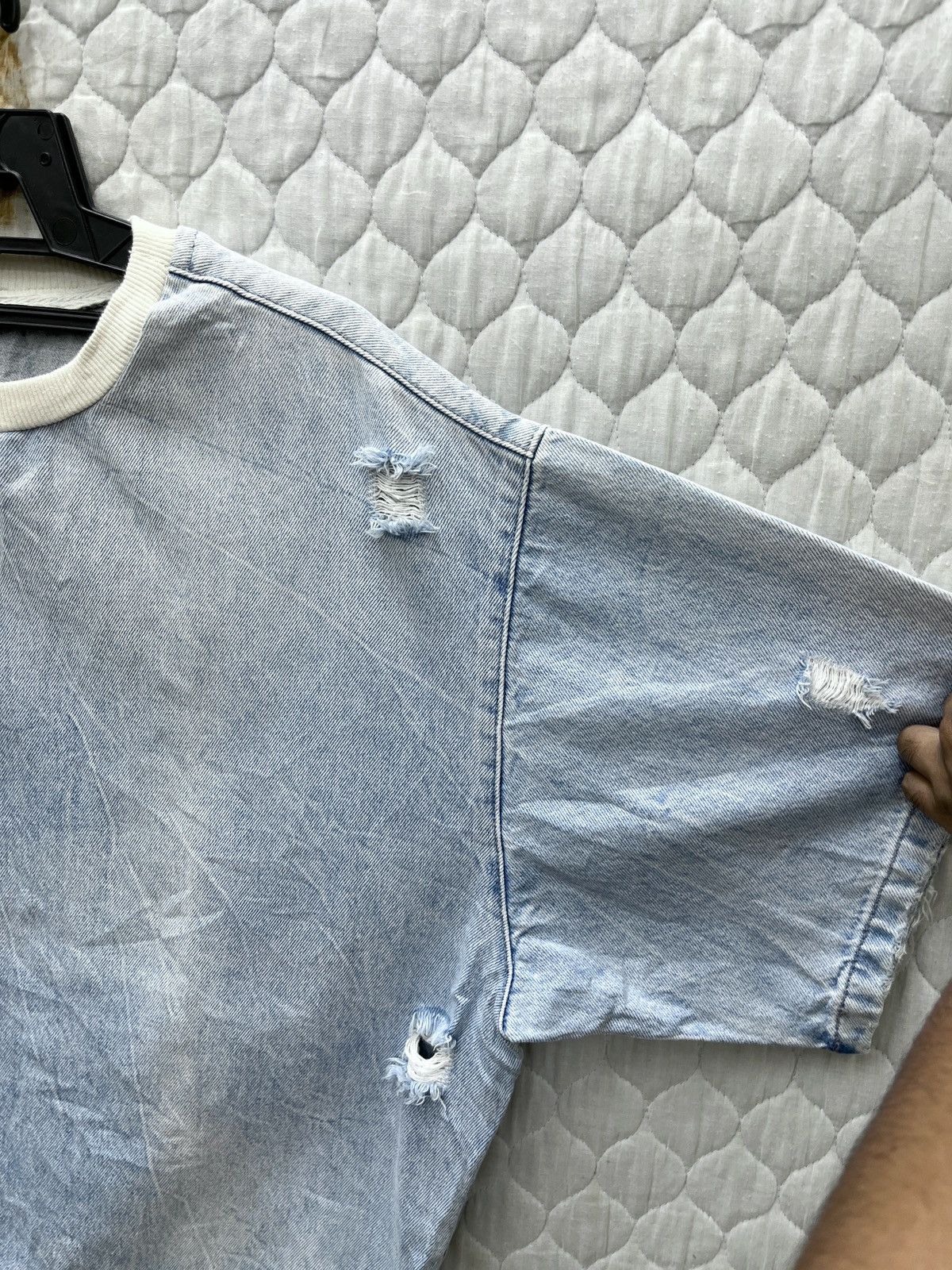 Zara 🔥🔥🔥STEALS ZARA DENIM PULLOVER Size US S / EU 44-46 / 1 - 6 Thumbnail