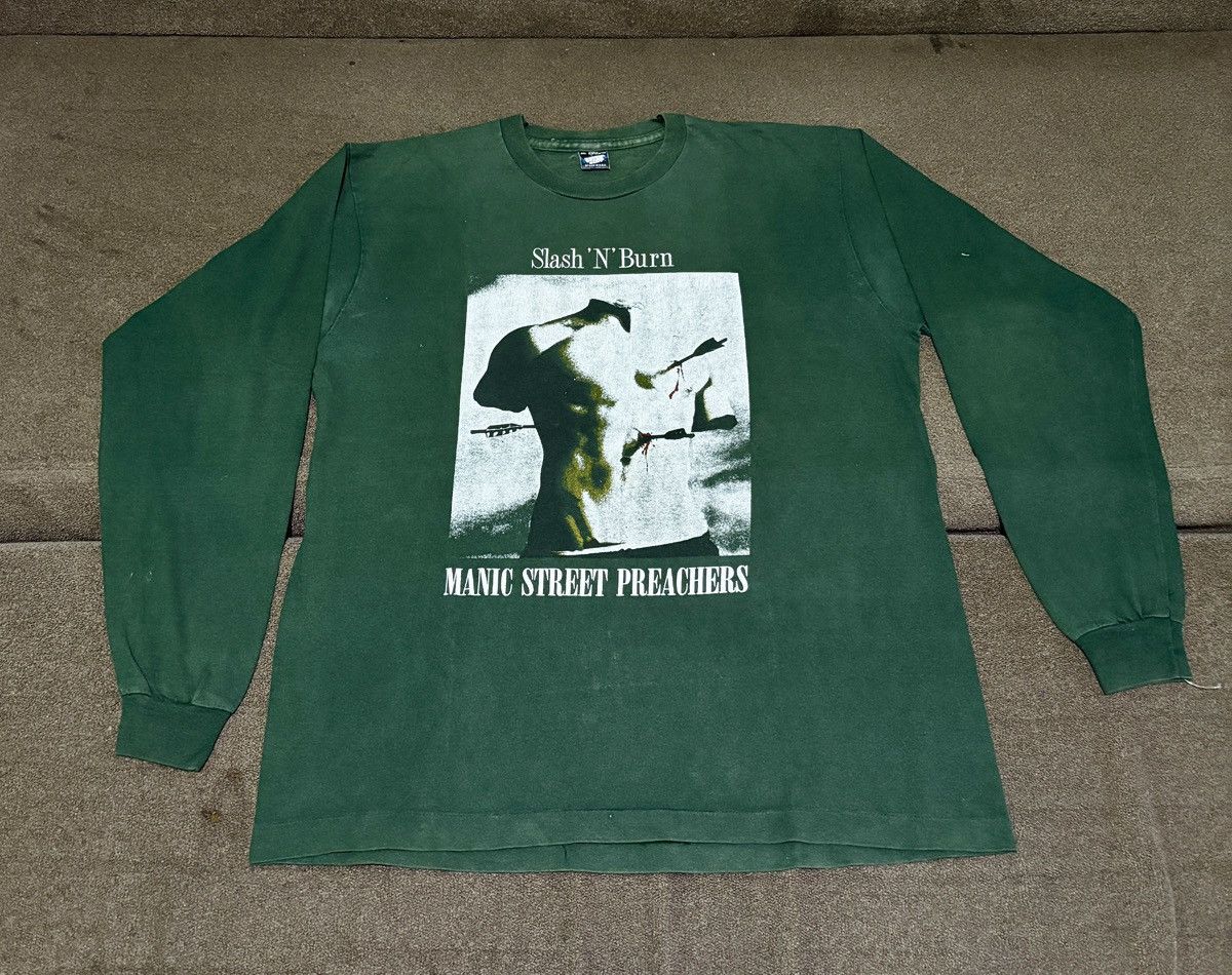 Band Tees Vintage Manic Street Preachers Slash ‘N’ Burn, oasis Size US XL / EU 56 / 4 - 1 Thumbnail