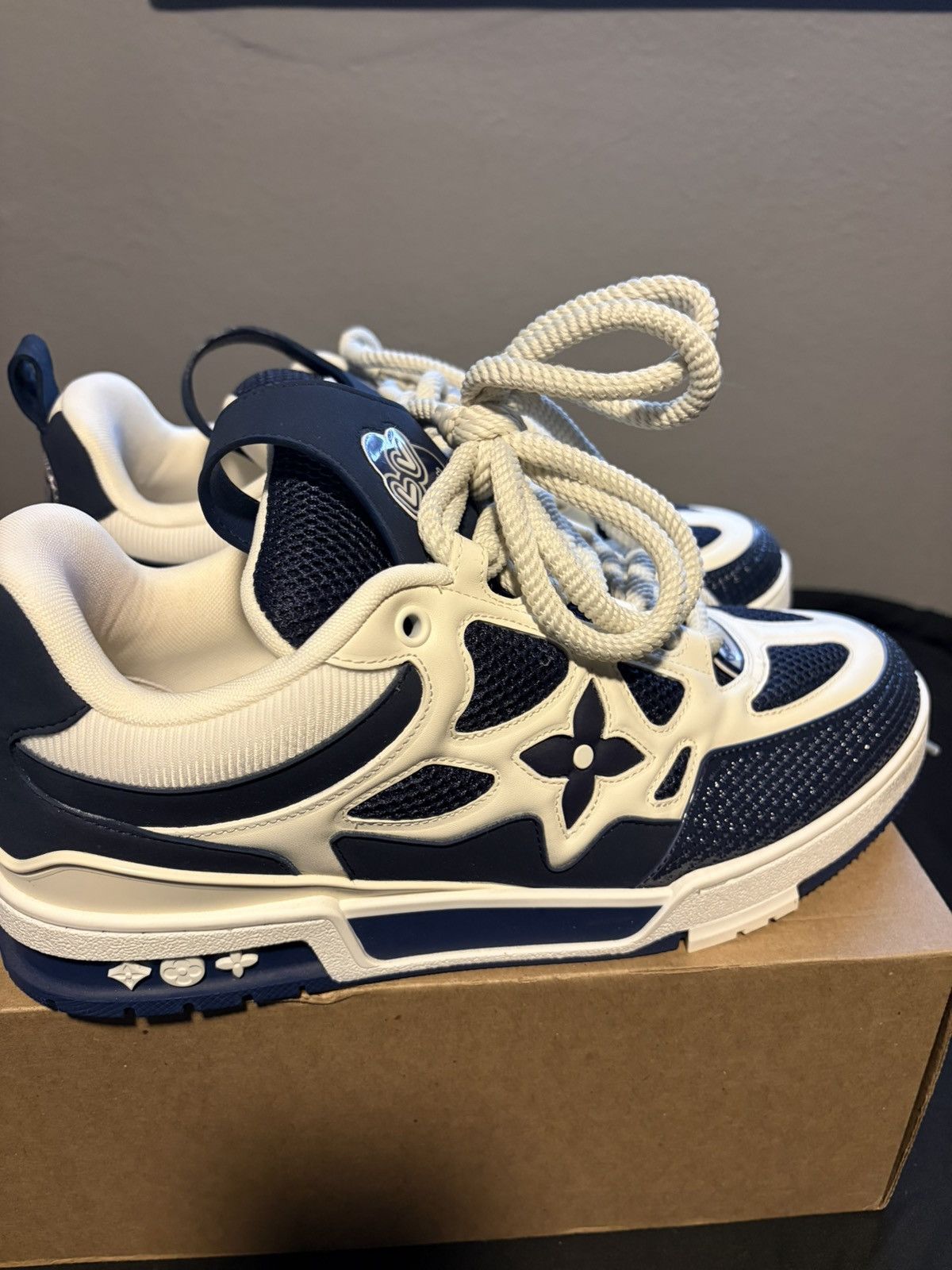 Louis Vuitton Navy blue LV Skate Size US 9 / EU 42 - 4 Thumbnail