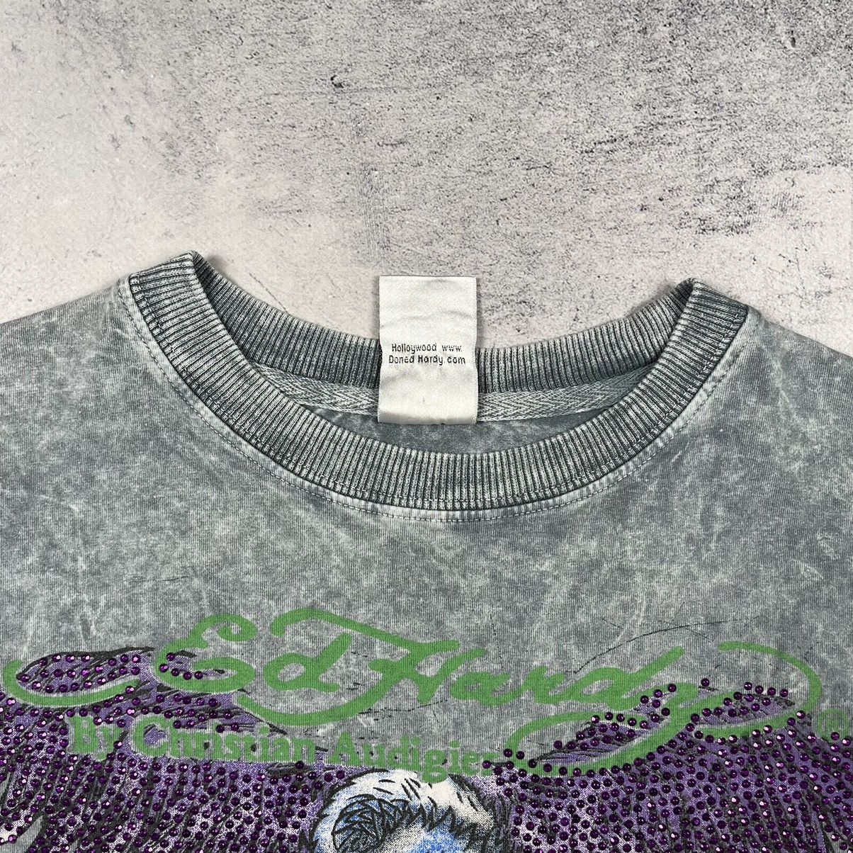 Ed Hardy Vintage Ed Hardy Y2K skulls tie-dye T shirt 00’s Size US M / EU 48-50 / 2 - 13 Thumbnail