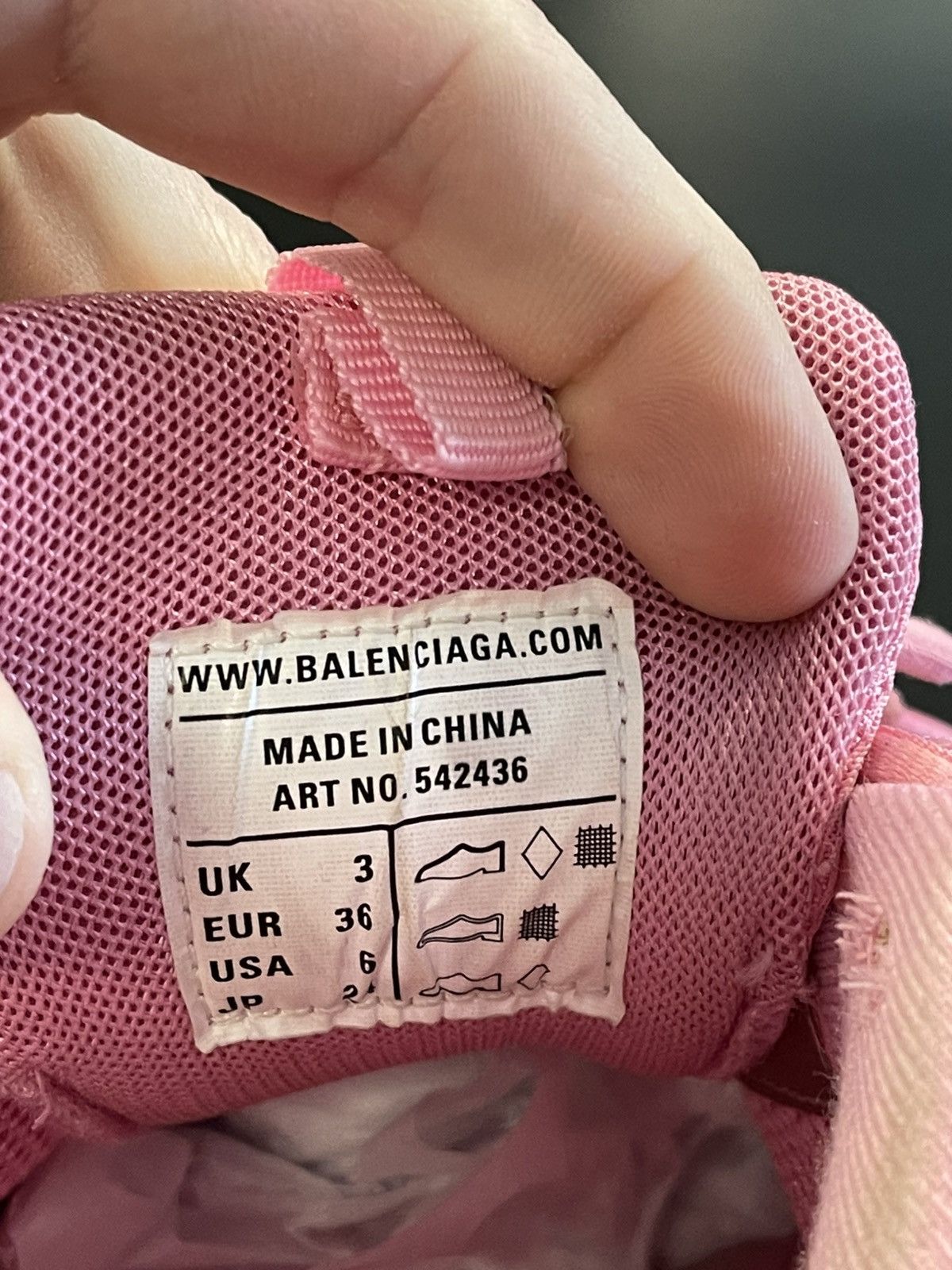 Balenciaga Size 6 - Balenciaga Track Trainer Pink | Grailed