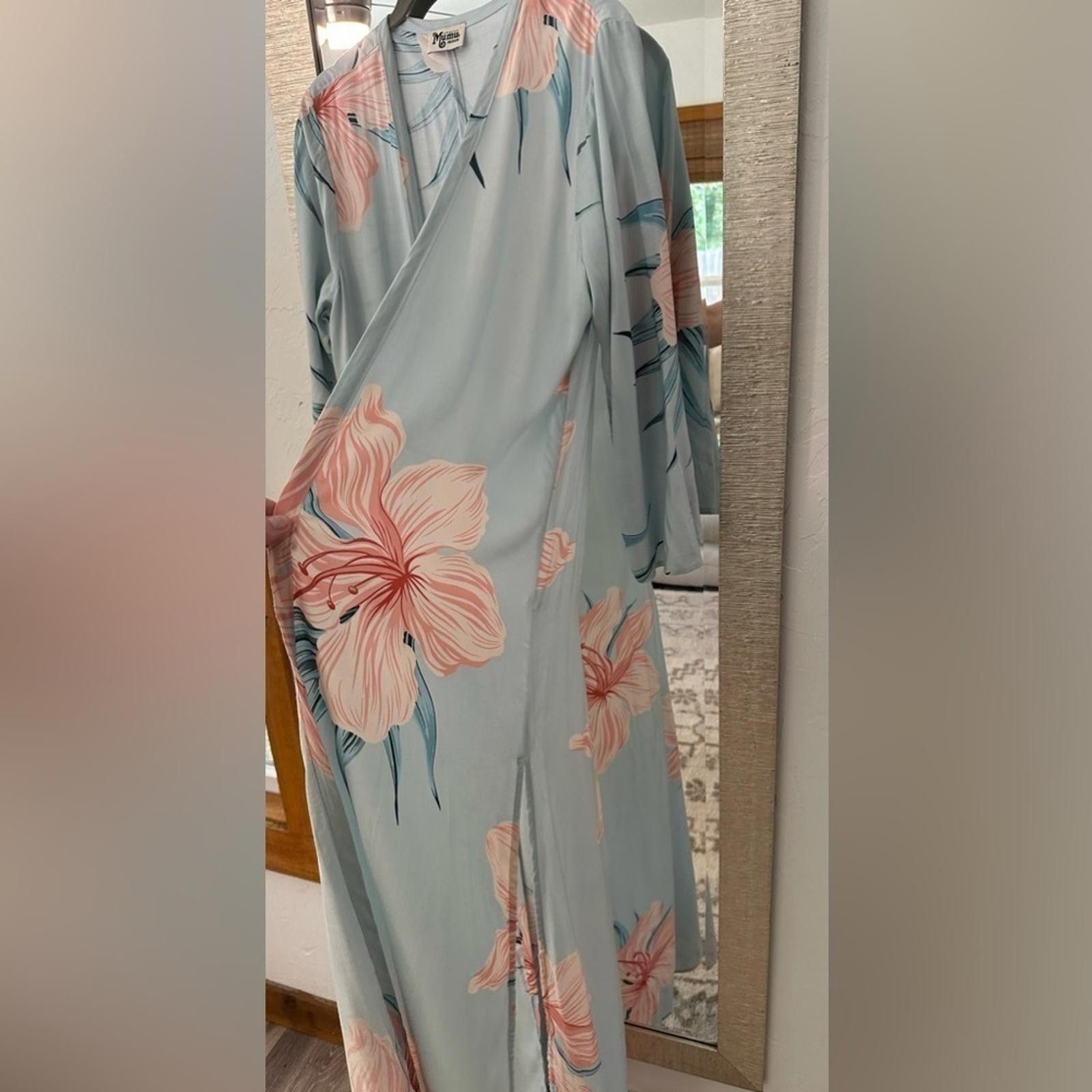 Other Show Me Your Mumu Cover up Medium Floral Maxi Kimono Size ONE SIZE - 4 Thumbnail