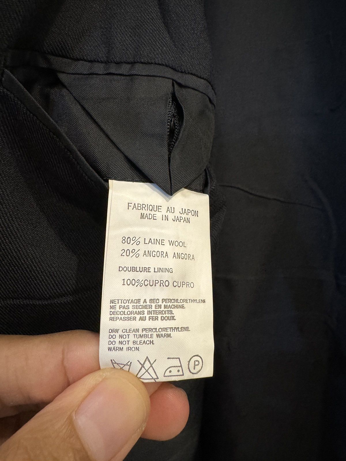 Y's for Men × Yohji Yamamoto Ys for Men Wool Blazer Size 40R - 5 Thumbnail