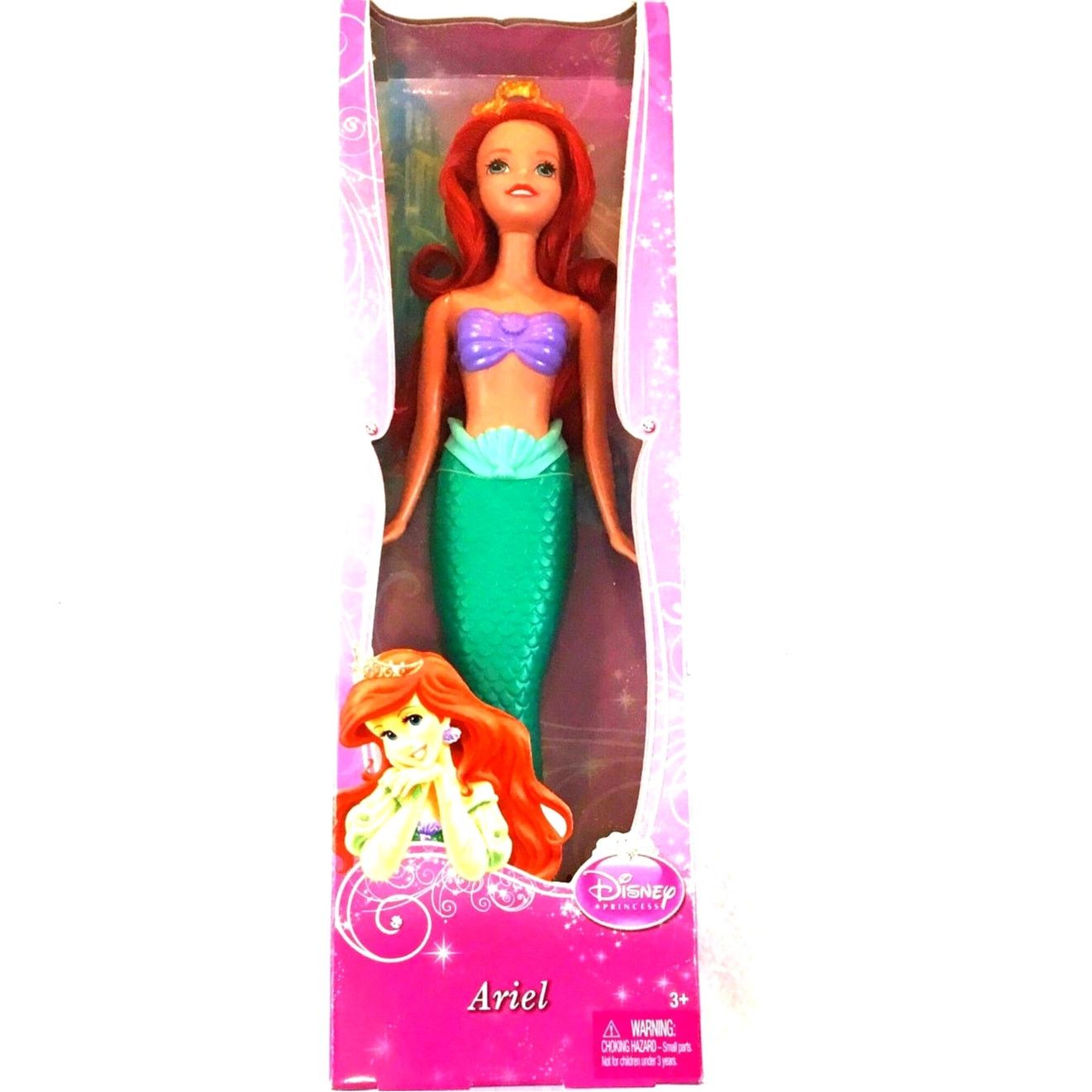 Disney Ariel Disney Princess Little Mermaid Doll Mattel New Ages 3+ Size ONE SIZE - 1 Thumbnail
