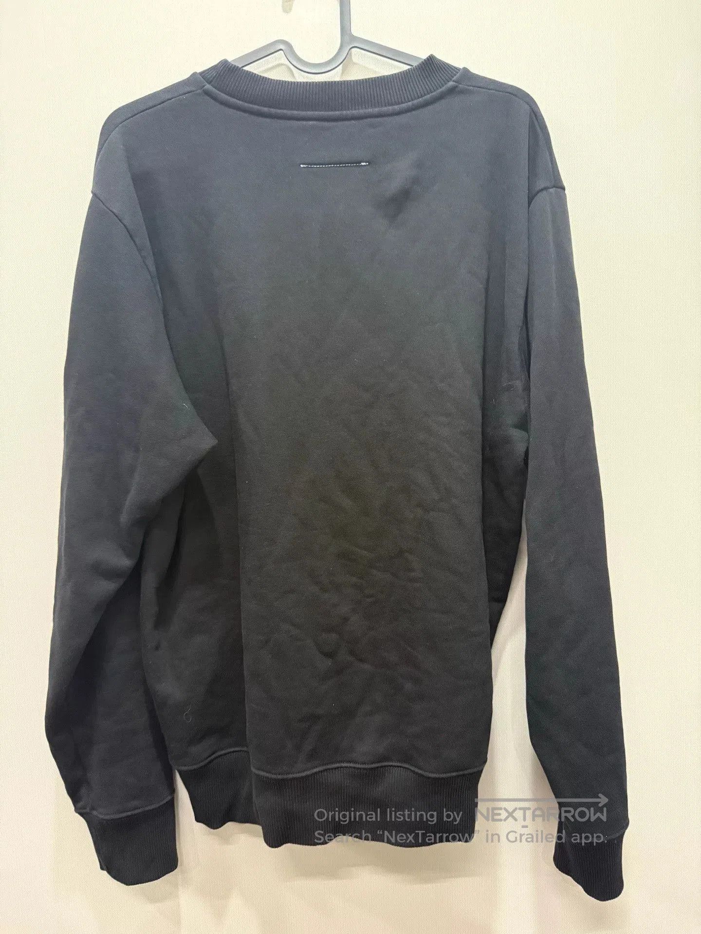 MM6 MM6 Maison Margiela Black Sweatshirt S. Size US S / EU 44-46 / 1 - 7 Thumbnail