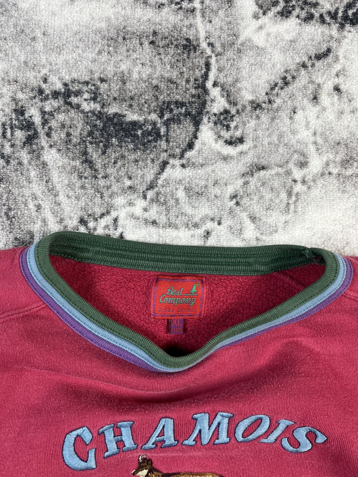 Vintage Vintage Best Company Chamois Wyoming Crewneck Made in Italy Size US XL / EU 56 / 4 - 5 Thumbnail