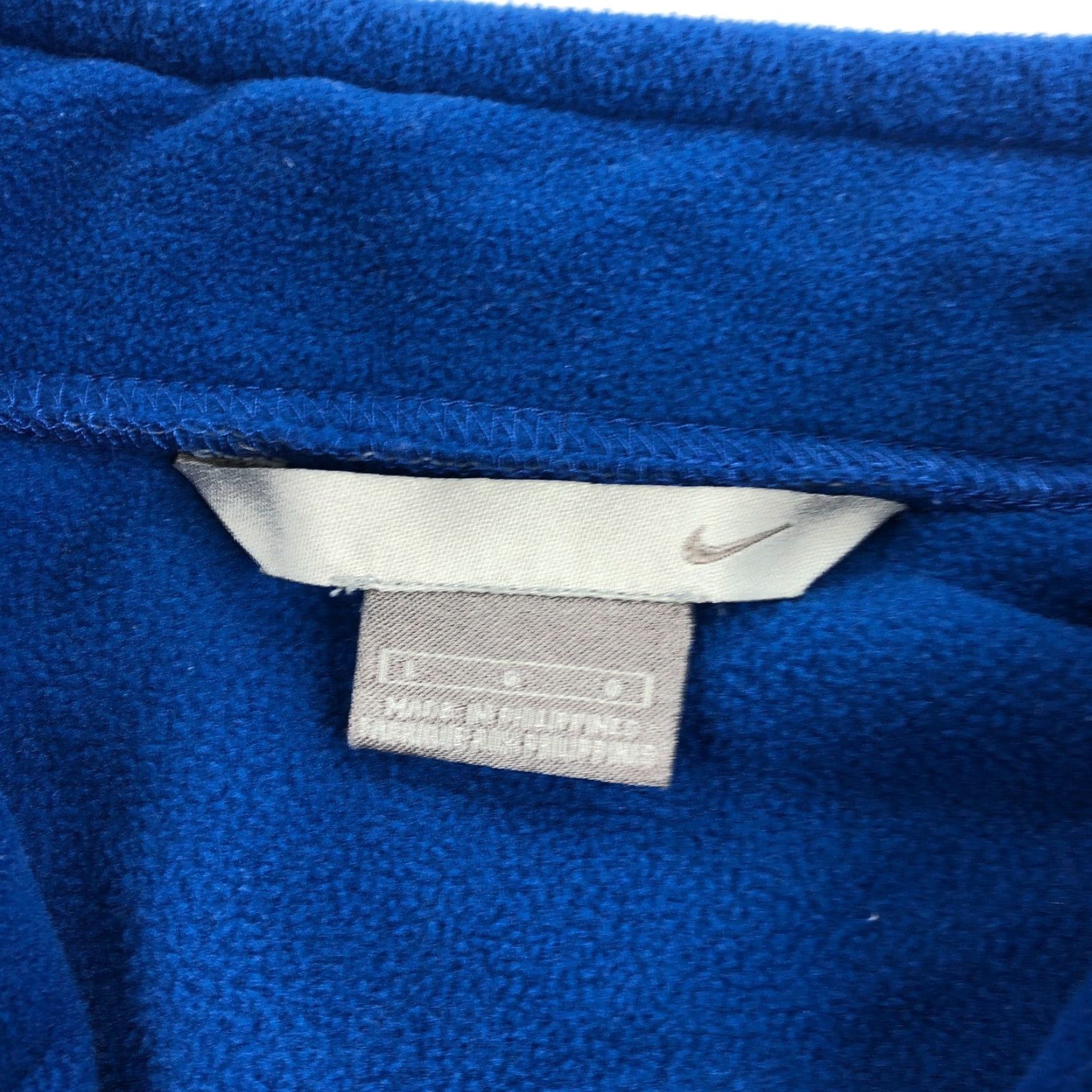 Nike VINTAGE NIKE Jacket Zip Up Fleece Blue Mens Large 00’s Y2K Silver Tag Outdoor Sports Size US L / EU 52-54 / 3 - 5 Thumbnail