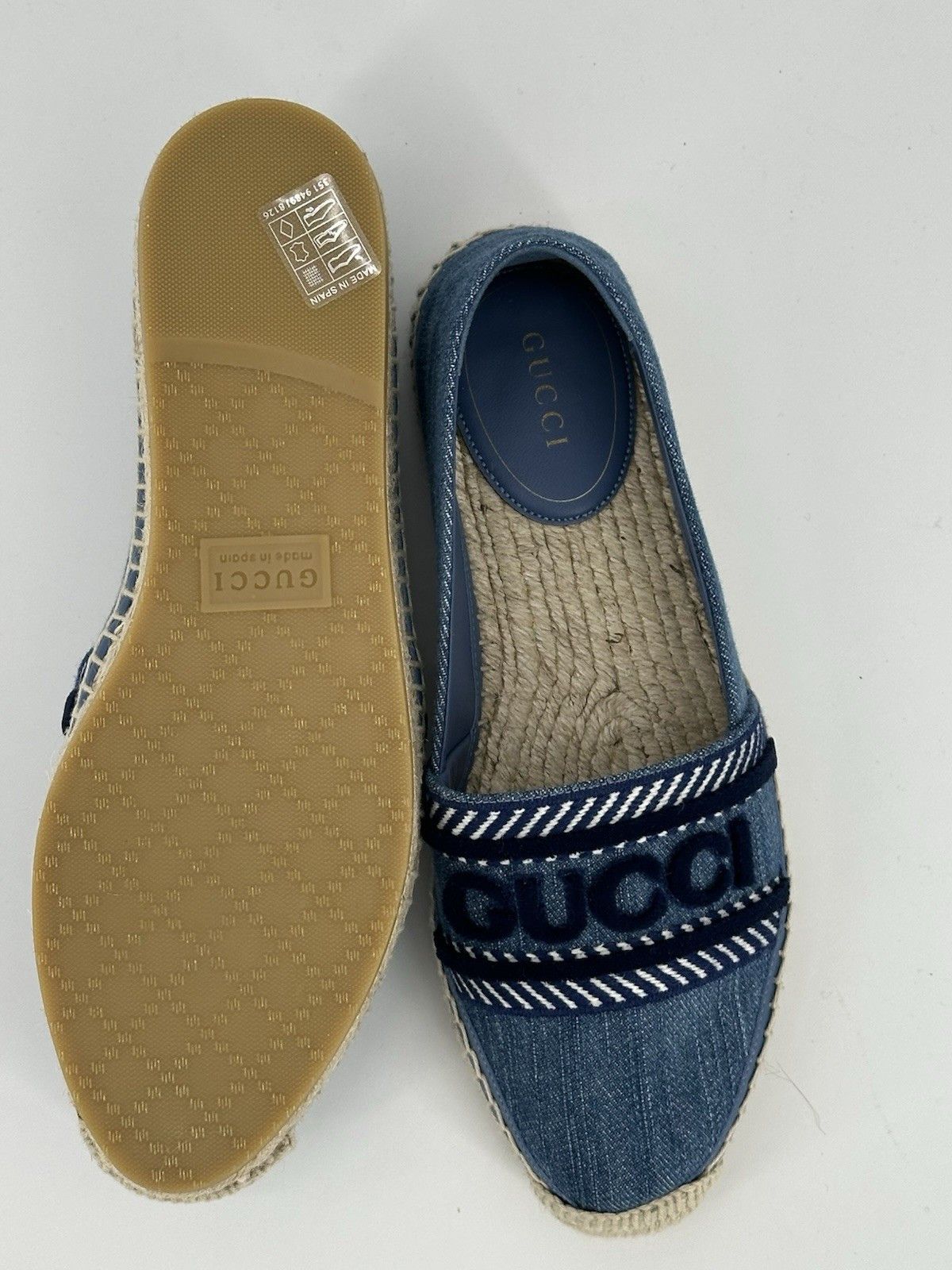 Gucci New Gucci Espadrilles Woman's Size-EU-37,5 / US-7,5 Size US 7.5 / IT 37.5 - 8 Thumbnail