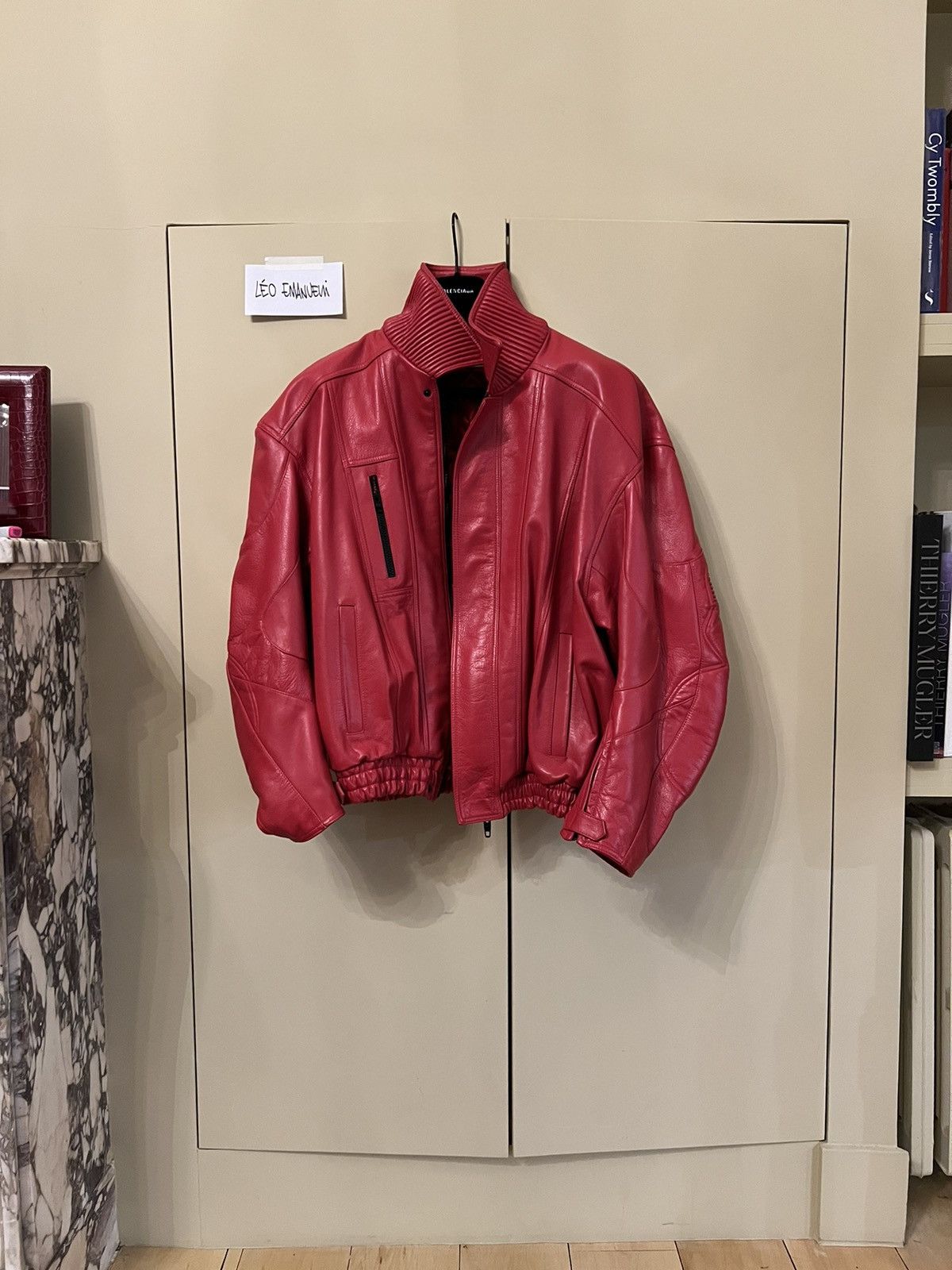 Balenciaga Shrunk Racer Jacket | Grailed