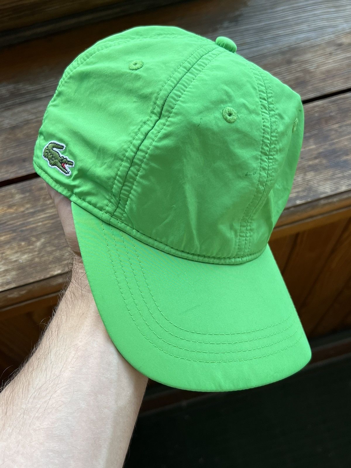 Lacoste Vintage Lacoste Sport Cap Hat Logo Nylon Size ONE SIZE - 1 Thumbnail