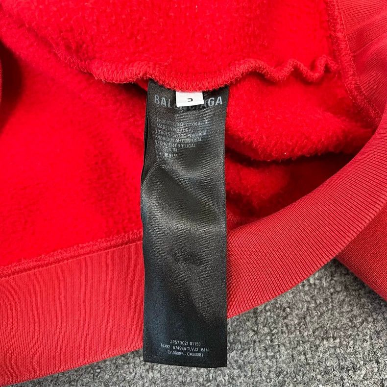 Balenciaga Balenciaga Make an old Logo hooded sweater Size US M / EU 48-50 / 2 - 8 Thumbnail