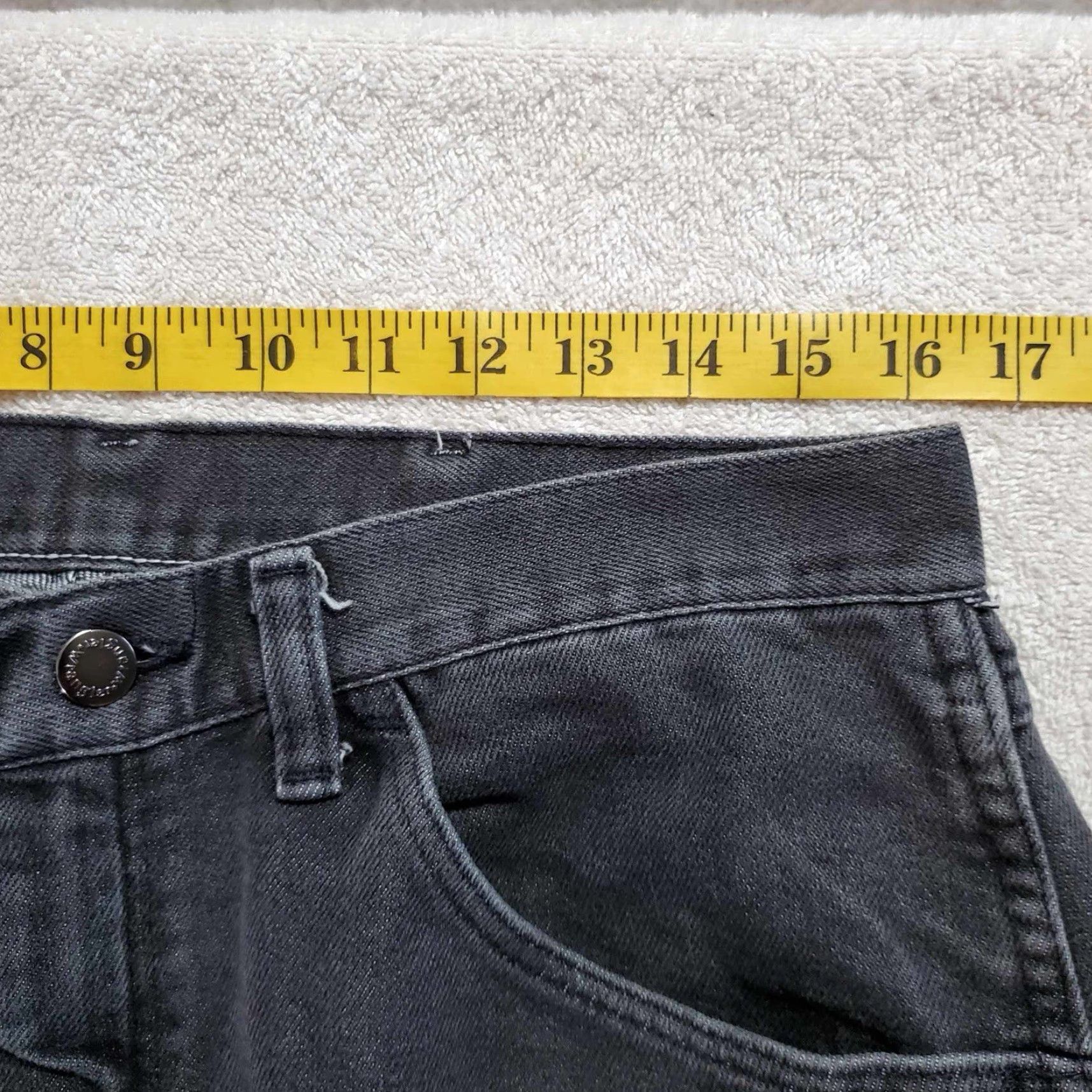 Wrangler VINTAGE Wrangler Jeans Men's 32x32 Black Fade Cowboy Grunge Straight Denim Size US 32 / EU 48 - 3 Thumbnail