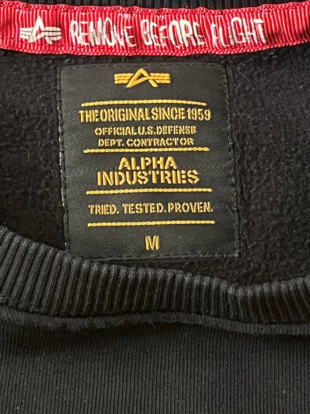 Alpha Industries Alpha Industries sweatshirt Size US M / EU 48-50 / 2 - 5 Thumbnail