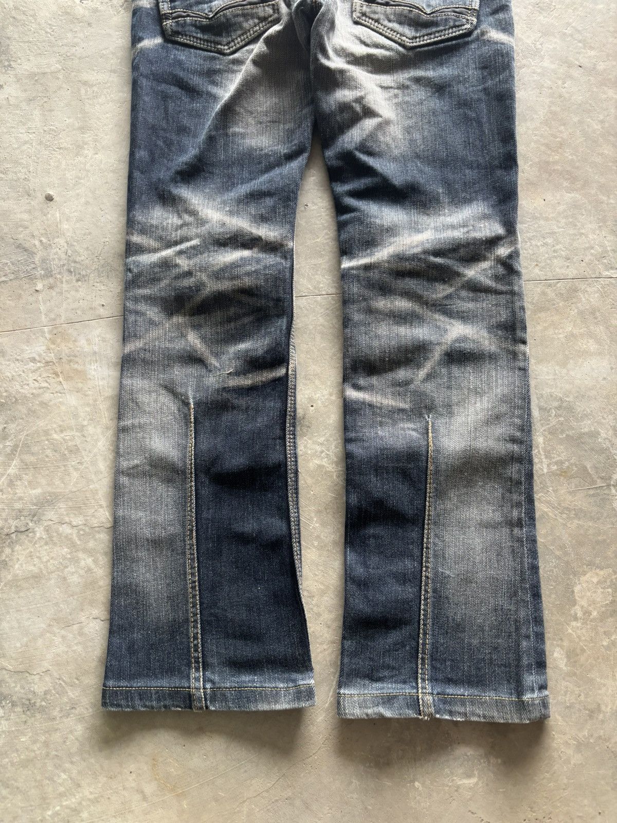 If Six Was Nine FLARE nicole club for men washed japanese jeans punk style Size US 30 / EU 46 - 19 Thumbnail