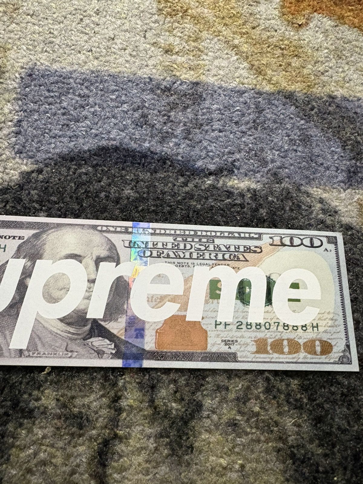 Supreme Supreme Money Box Logo Sticker FW25 Size ONE SIZE - 6 Thumbnail
